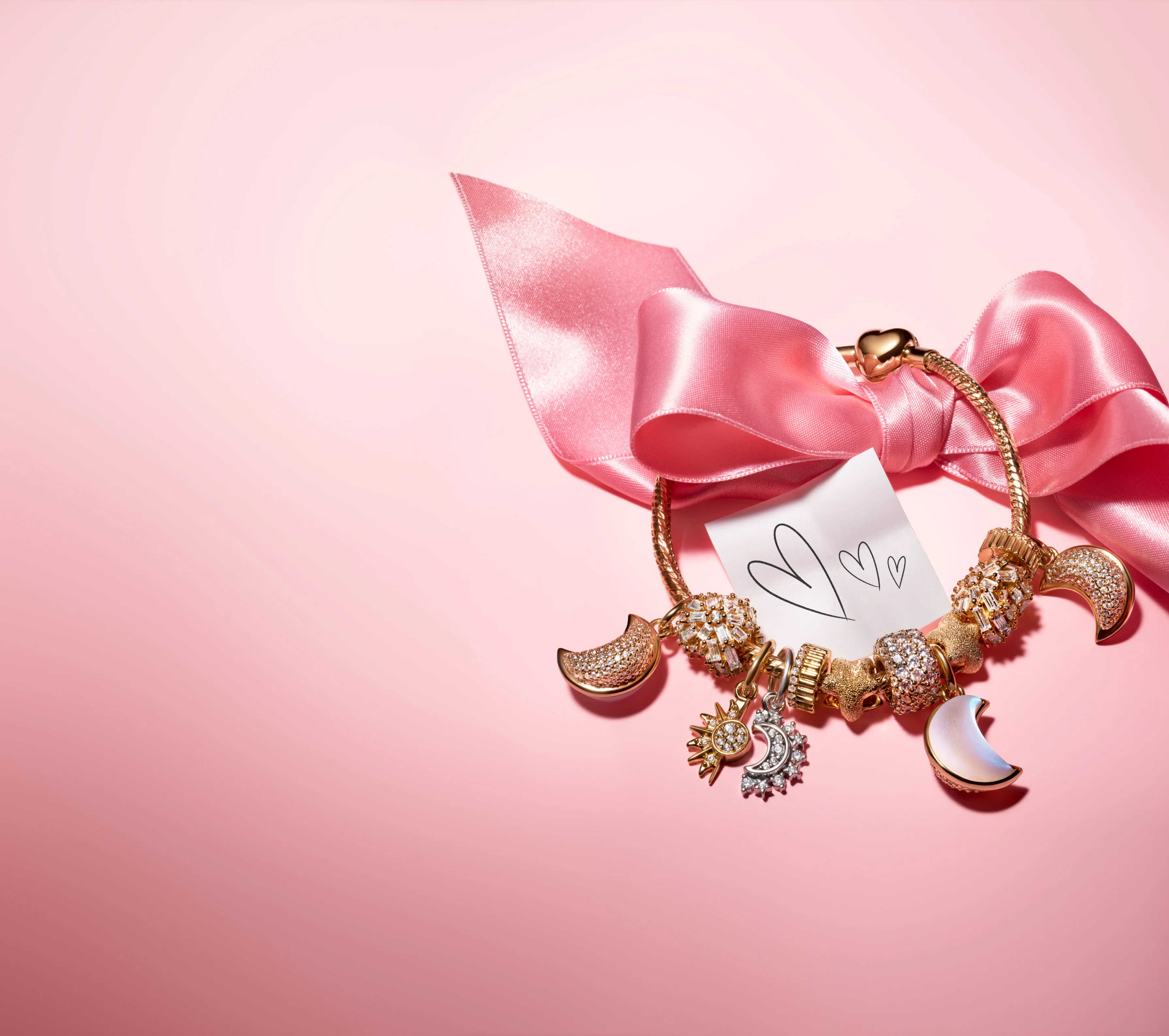14K Gold-Plated Clip With Clear Cubic Zirconia And Silicone Grip - Image 6