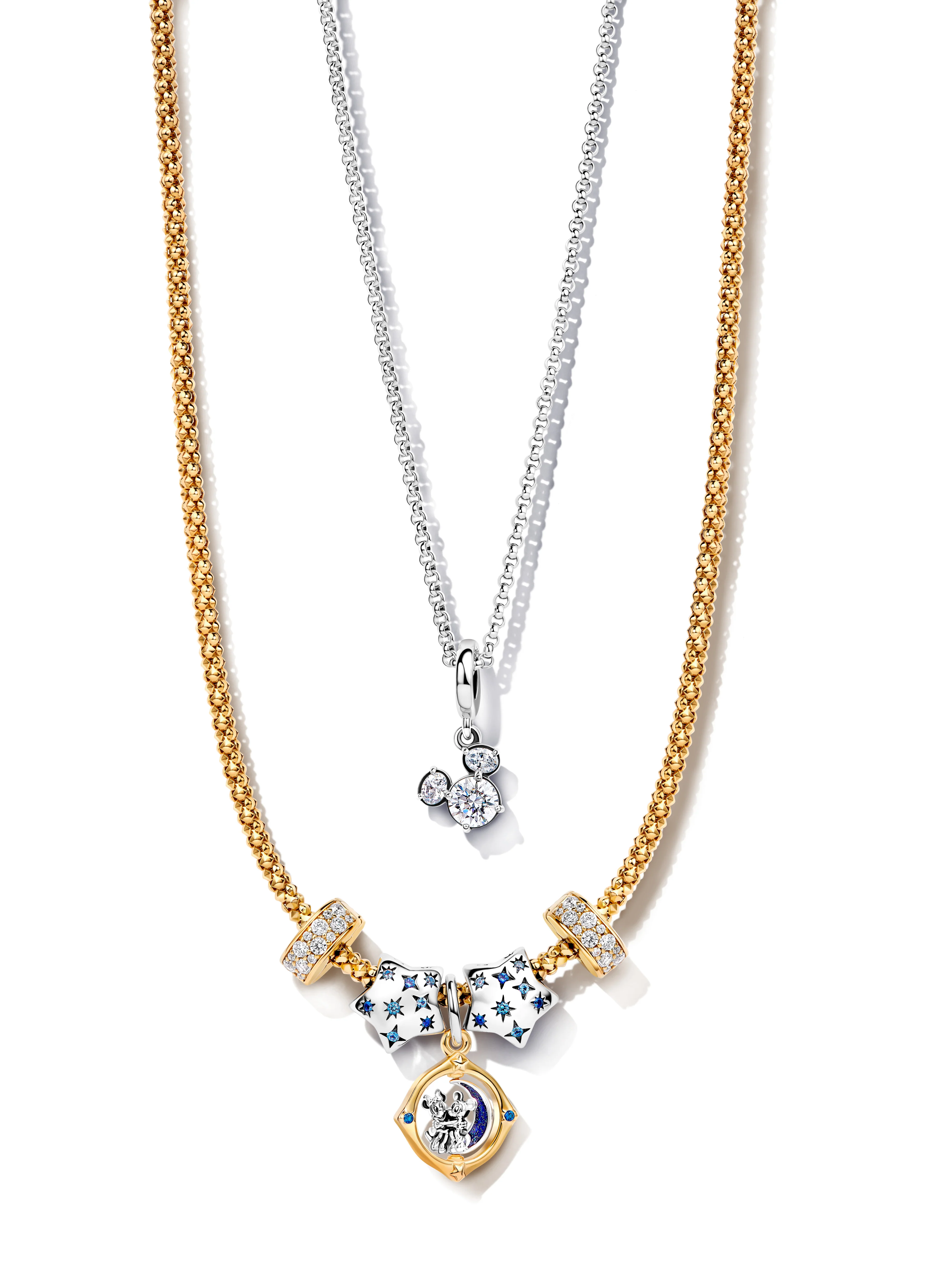 14K Gold-Plated Clip With Clear Cubic Zirconia And Silicone Grip - Image 3