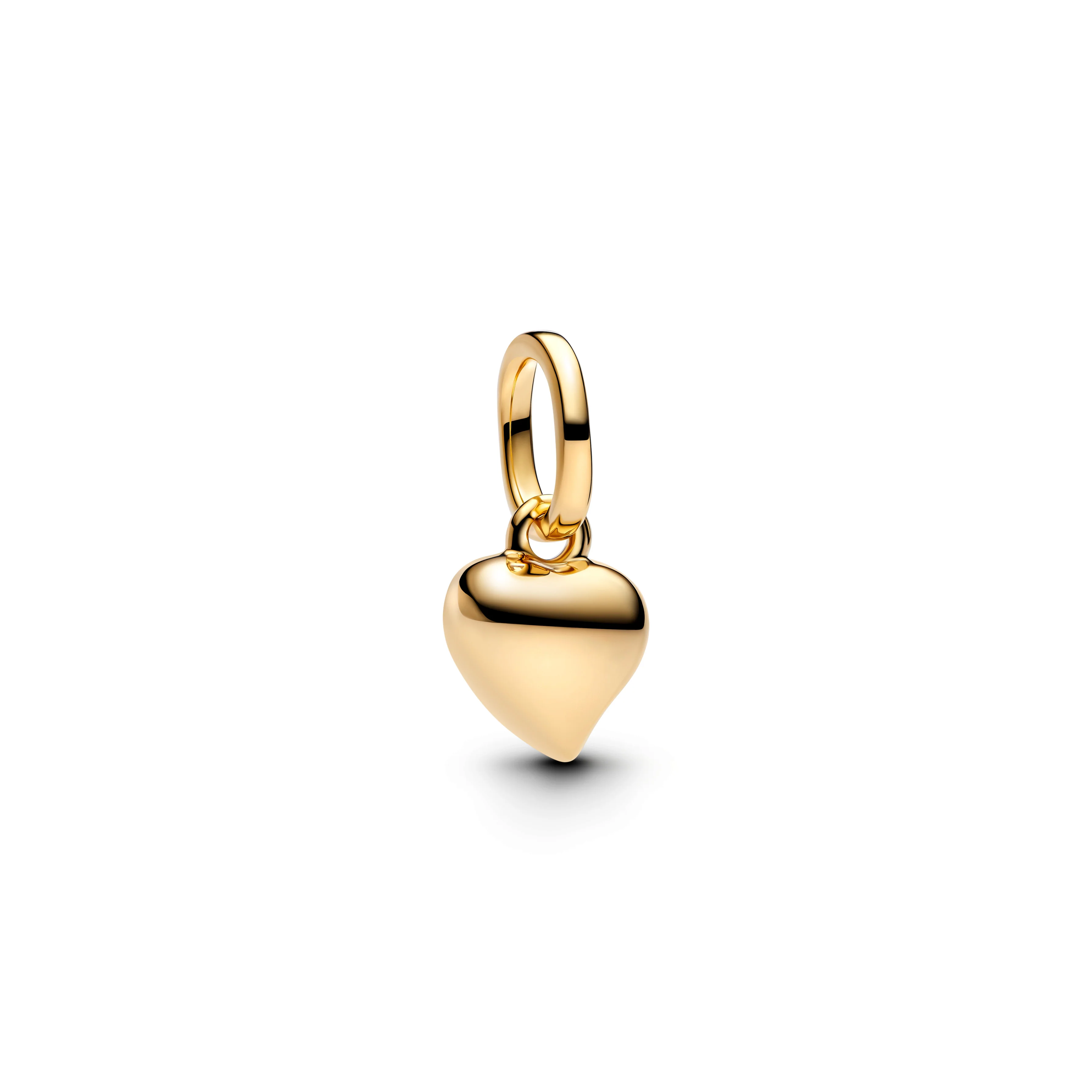 Asymmetrical Heart 14K Gold-Plated Mini Dangle - Image 4