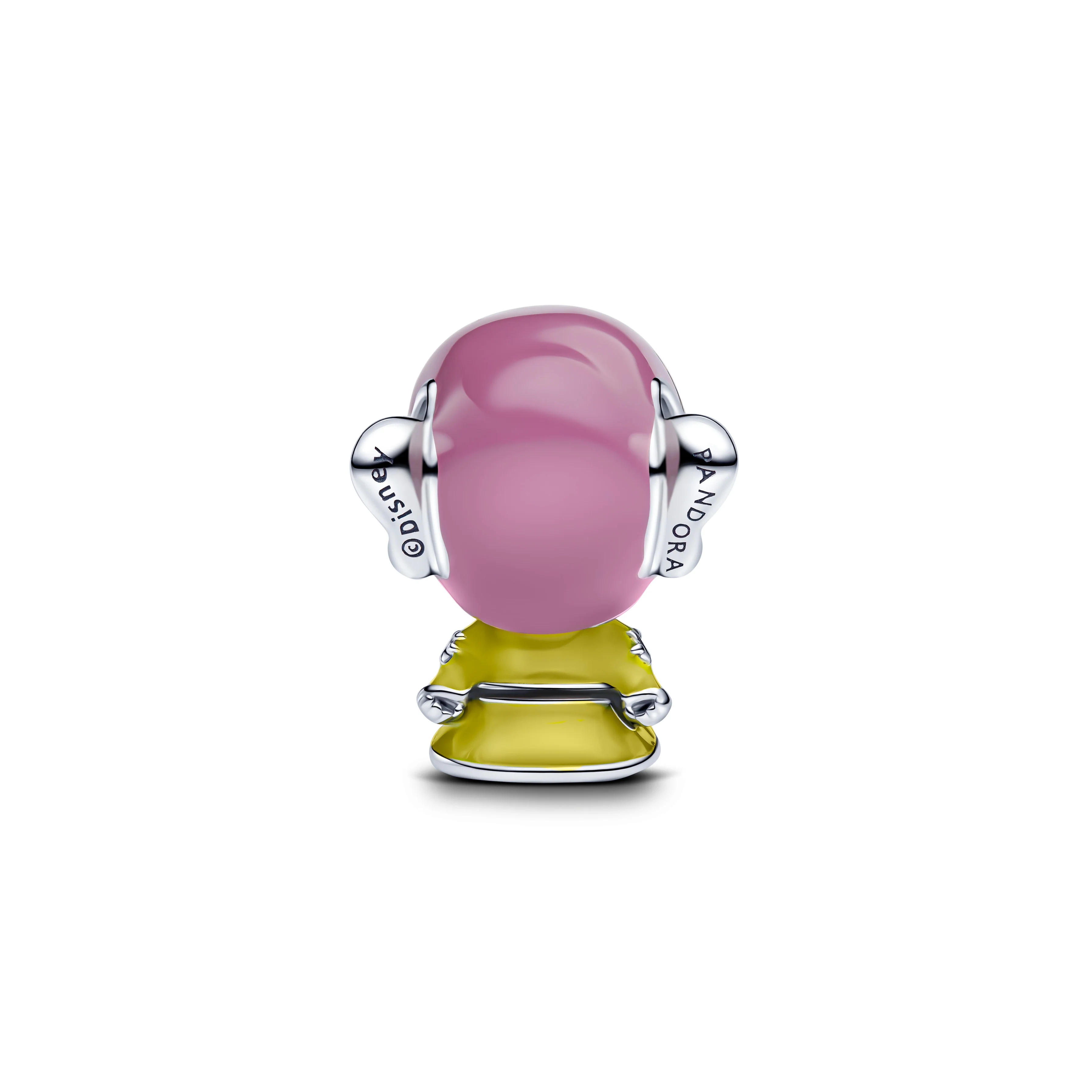 Disney Dopey Sterling Silver Charm With Purple, Black, White, Blue And Olive Green Enamel - Image 3