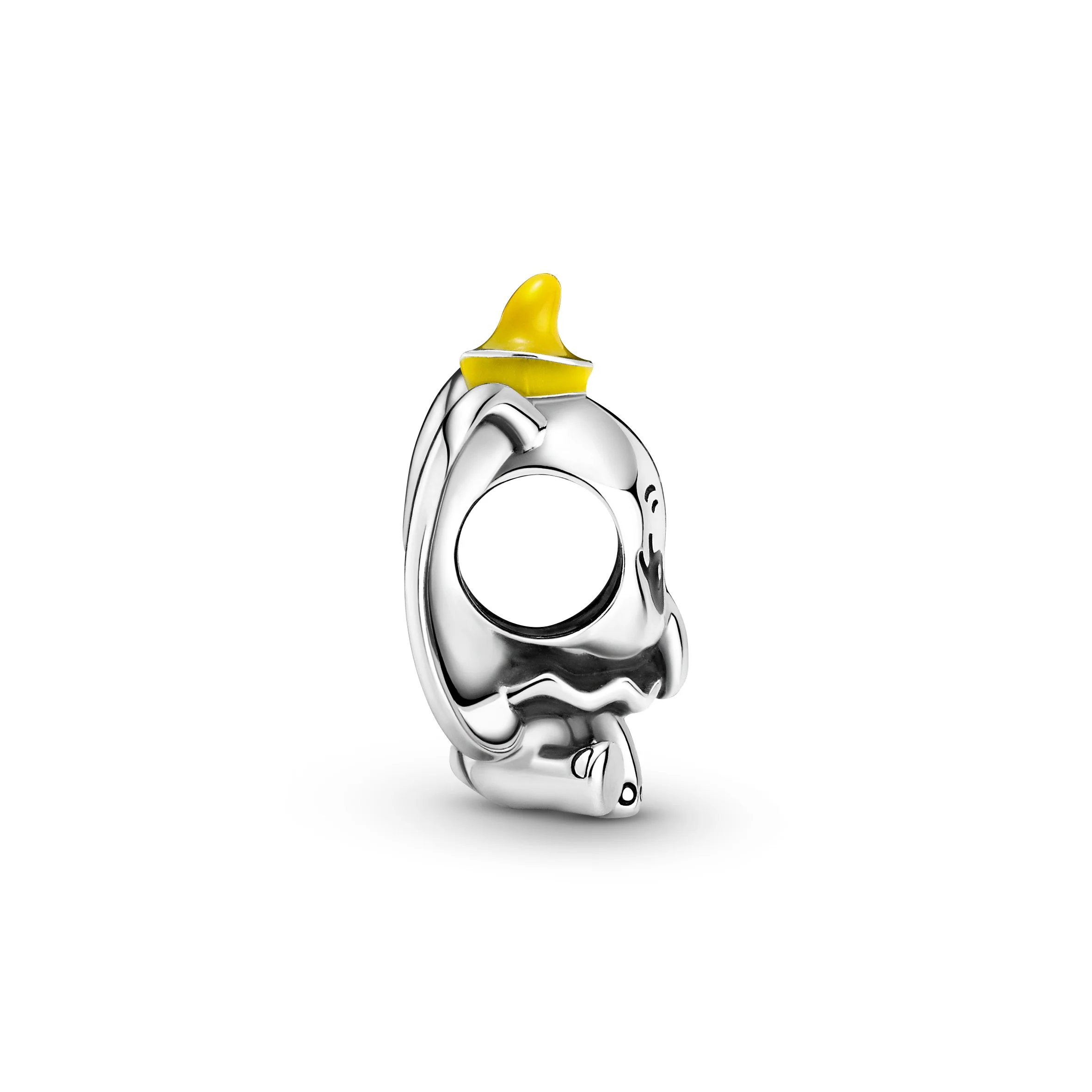 Disney Dumbo Sterling Silver Charm With Black And Yellow Enamel - Image 4