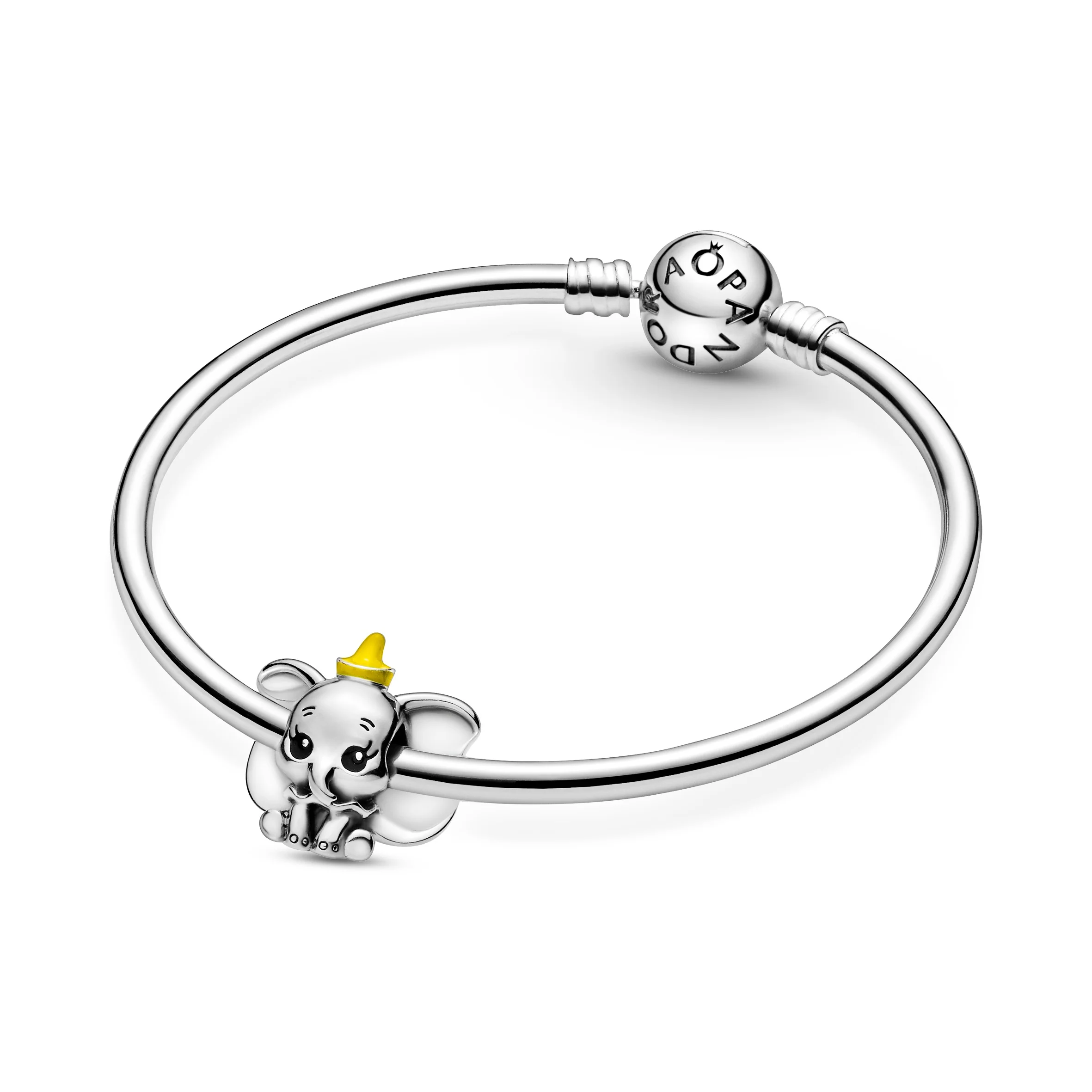 Disney Dumbo Sterling Silver Charm With Black And Yellow Enamel - Image 6