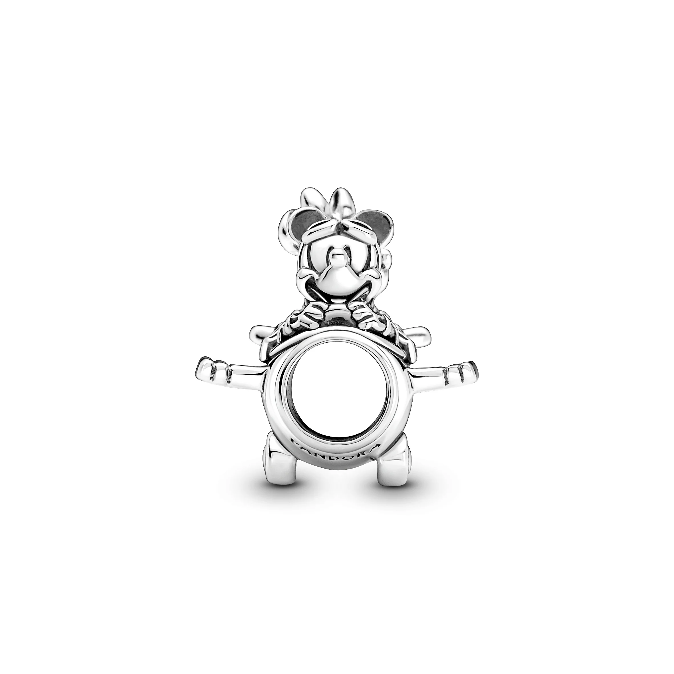 Disney Minnie And Mickey Mouse Airplane Sterling Silver Charm - Image 5