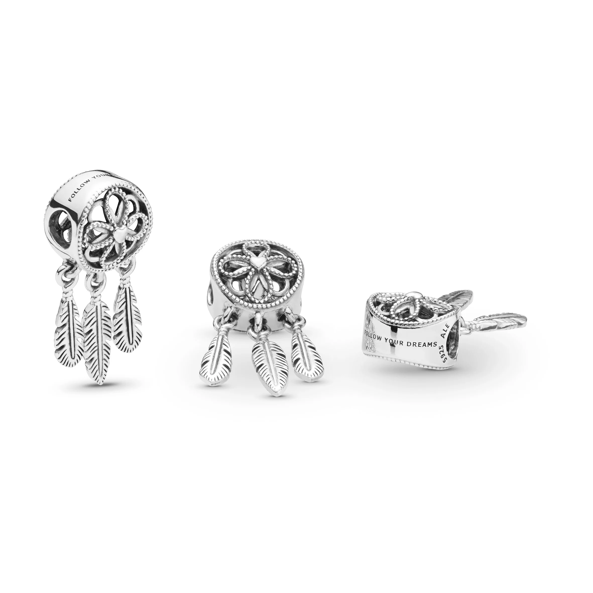 Dream Catcher Silver Charm - Image 4