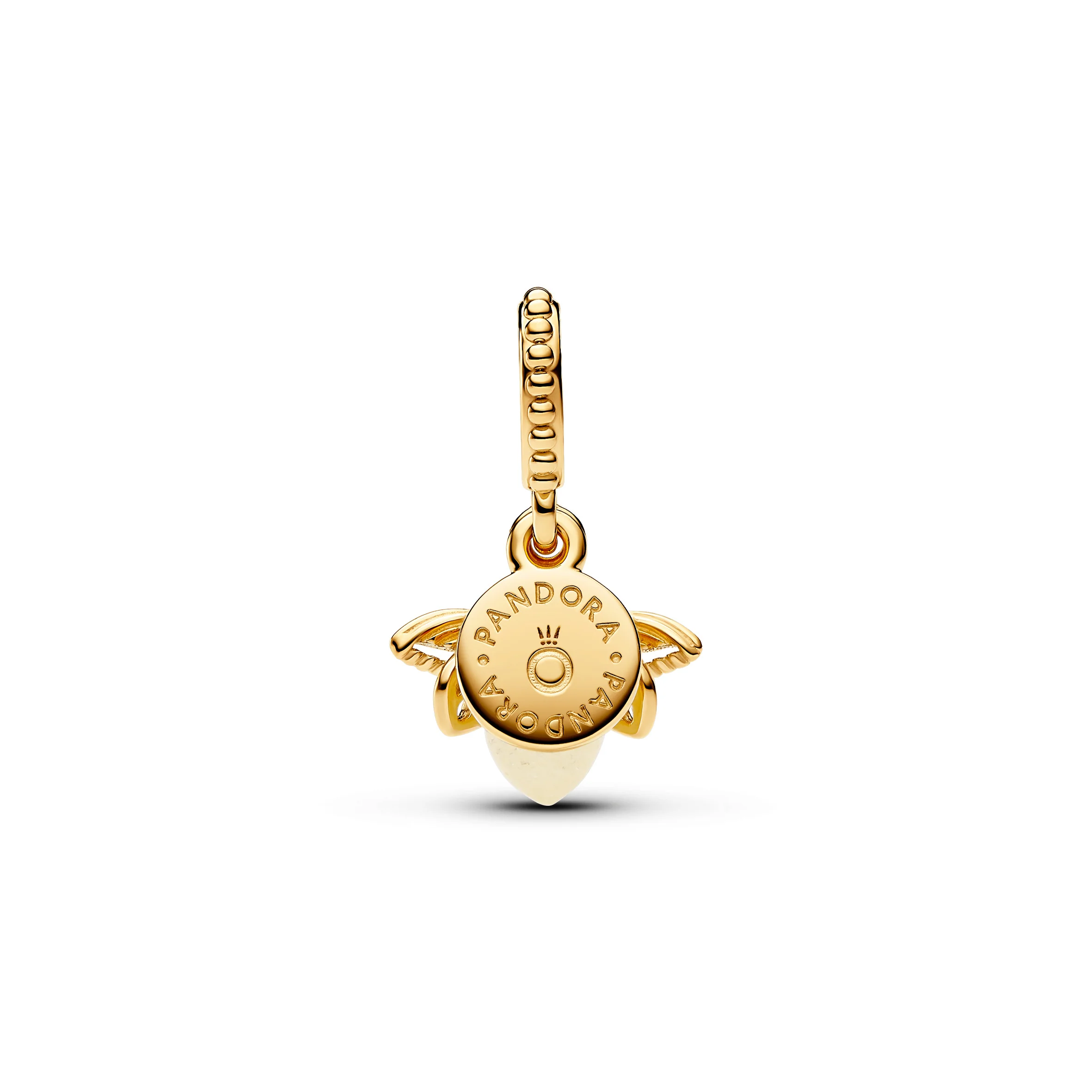 Firefly 14K Gold-Plated Dangle With Yellow Photoluminescent Glass - Image 5