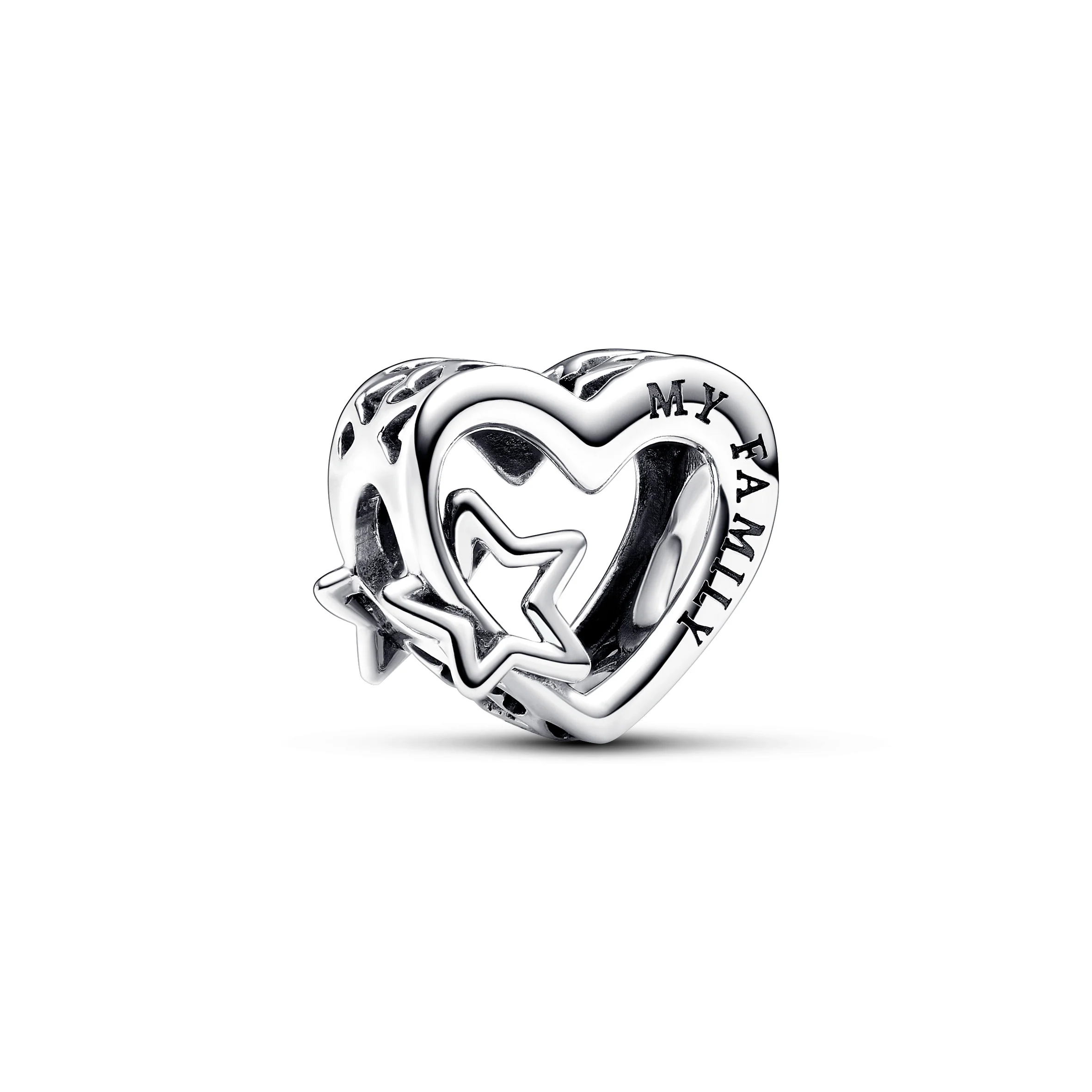 Heart Sterling Silver Charm - Image 3