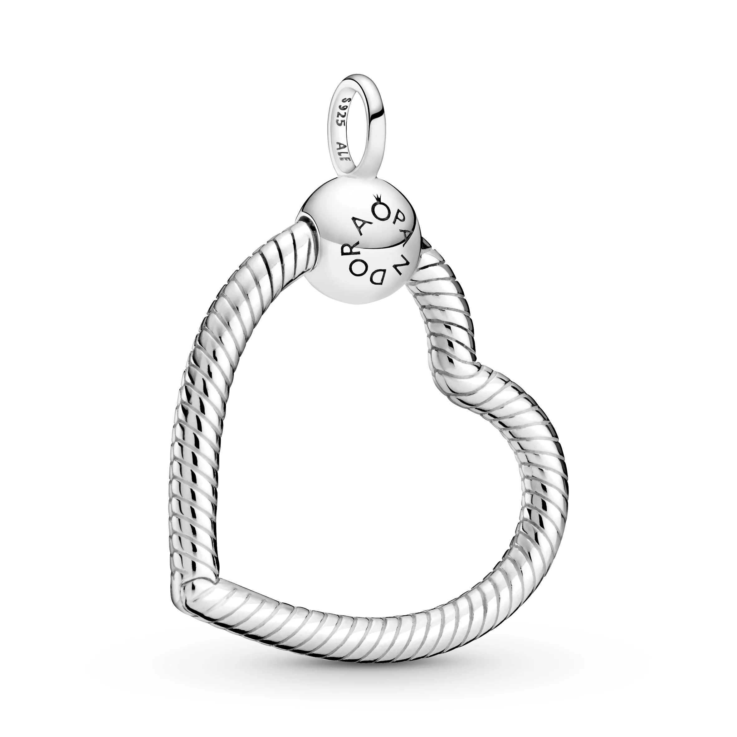 Heart Sterling Silver O Pendant - Image 5
