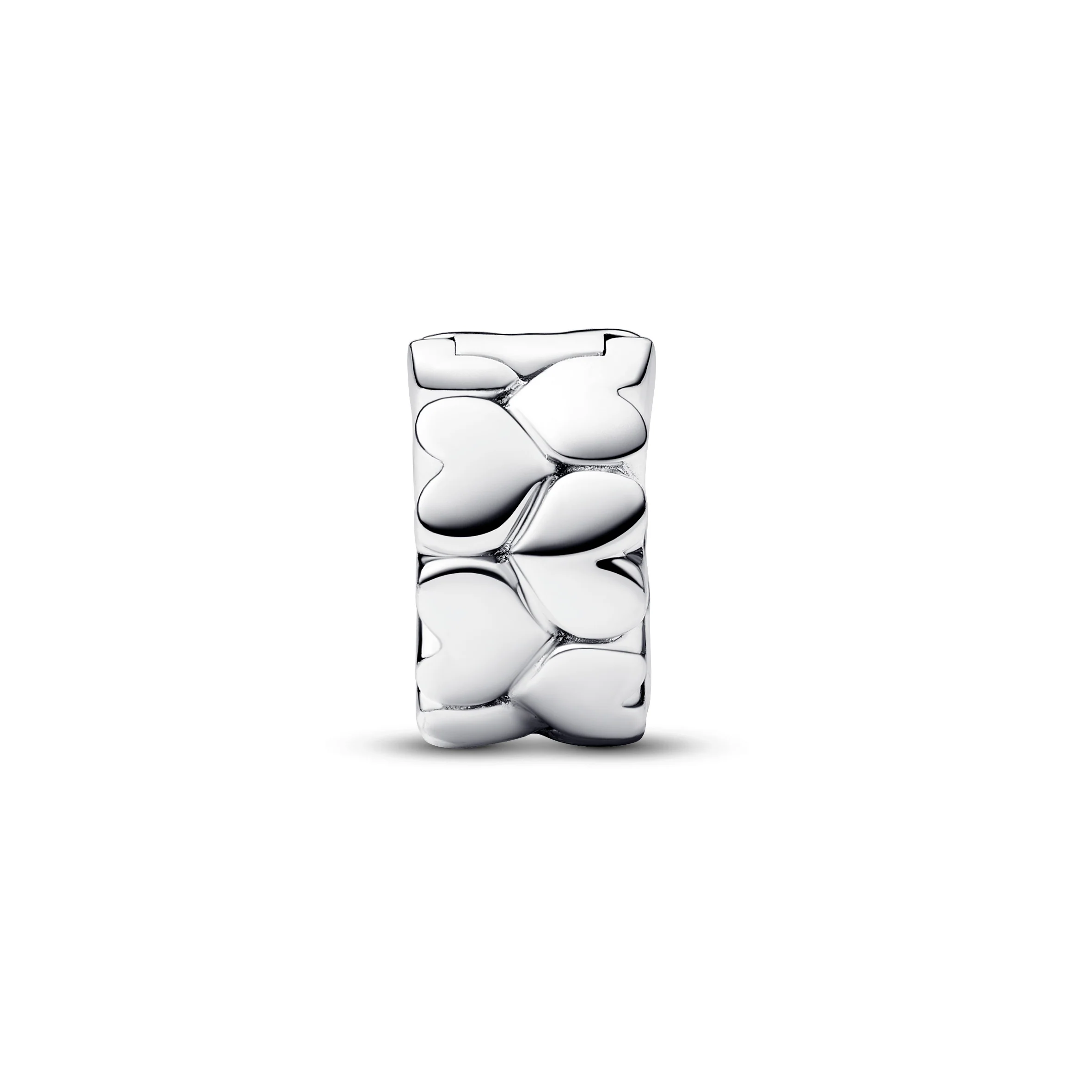 Hearts Sterling Silver Clip