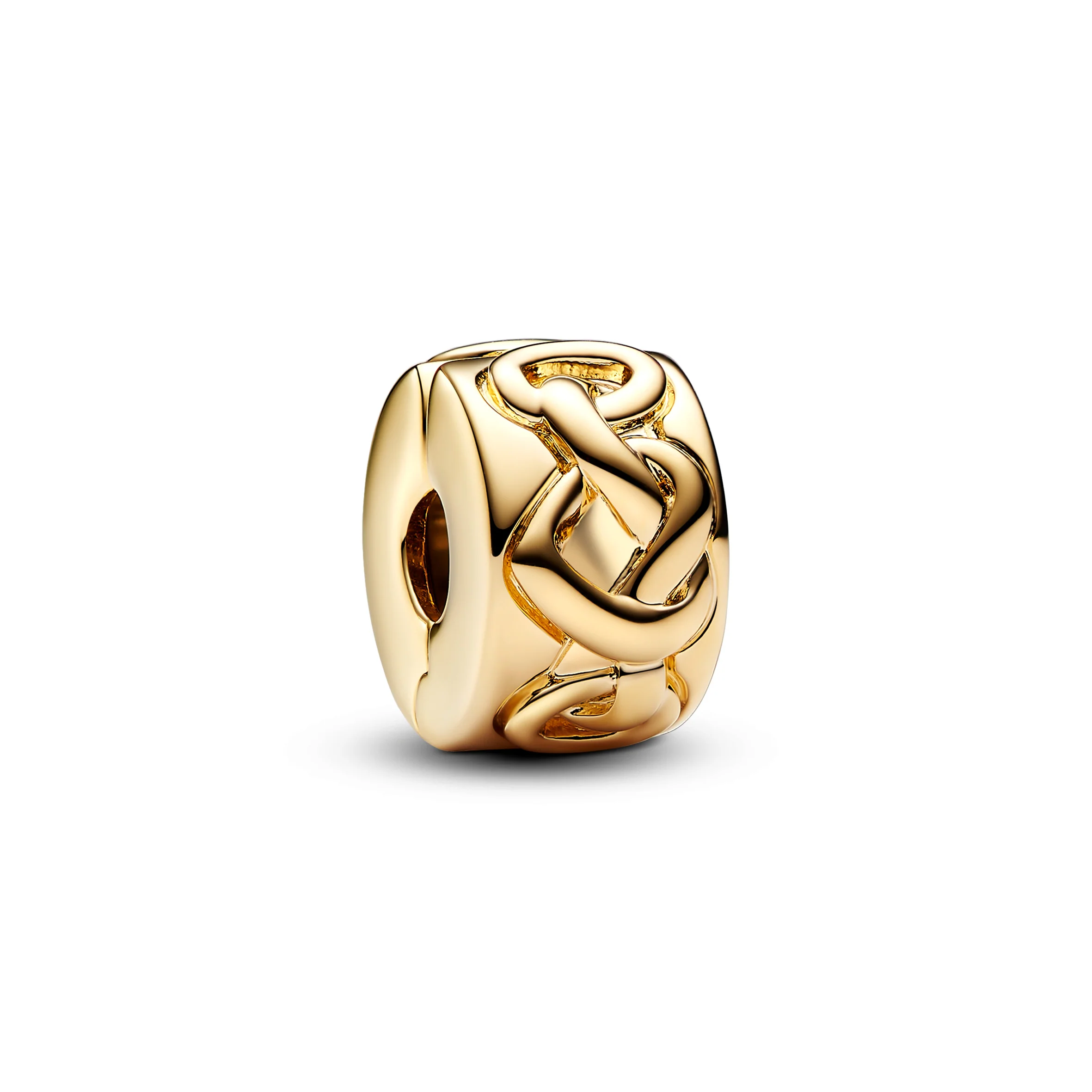 Knotted Hearts 14K Gold-Plated Clip - Image 4