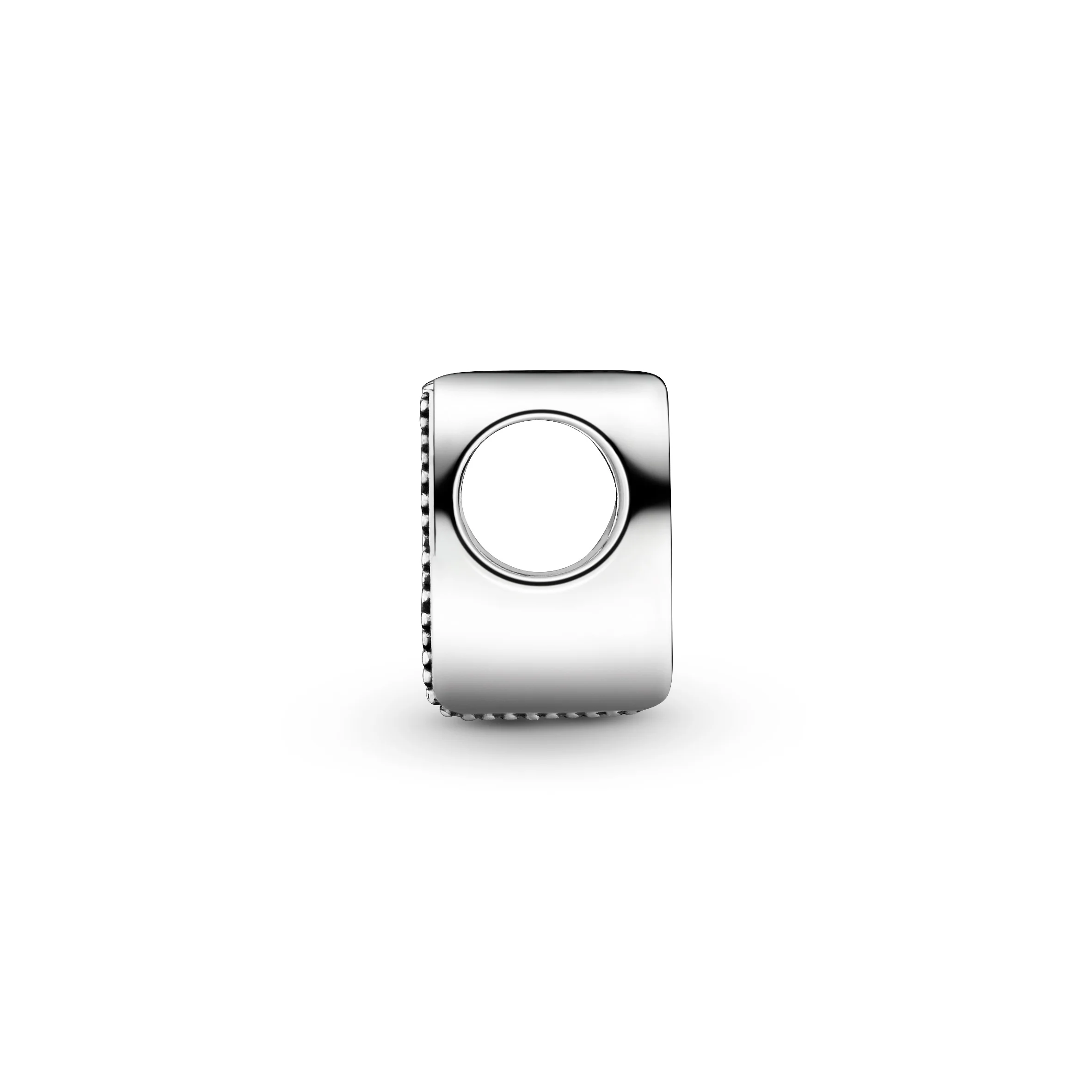 Letter A Silver Charm - Image 7