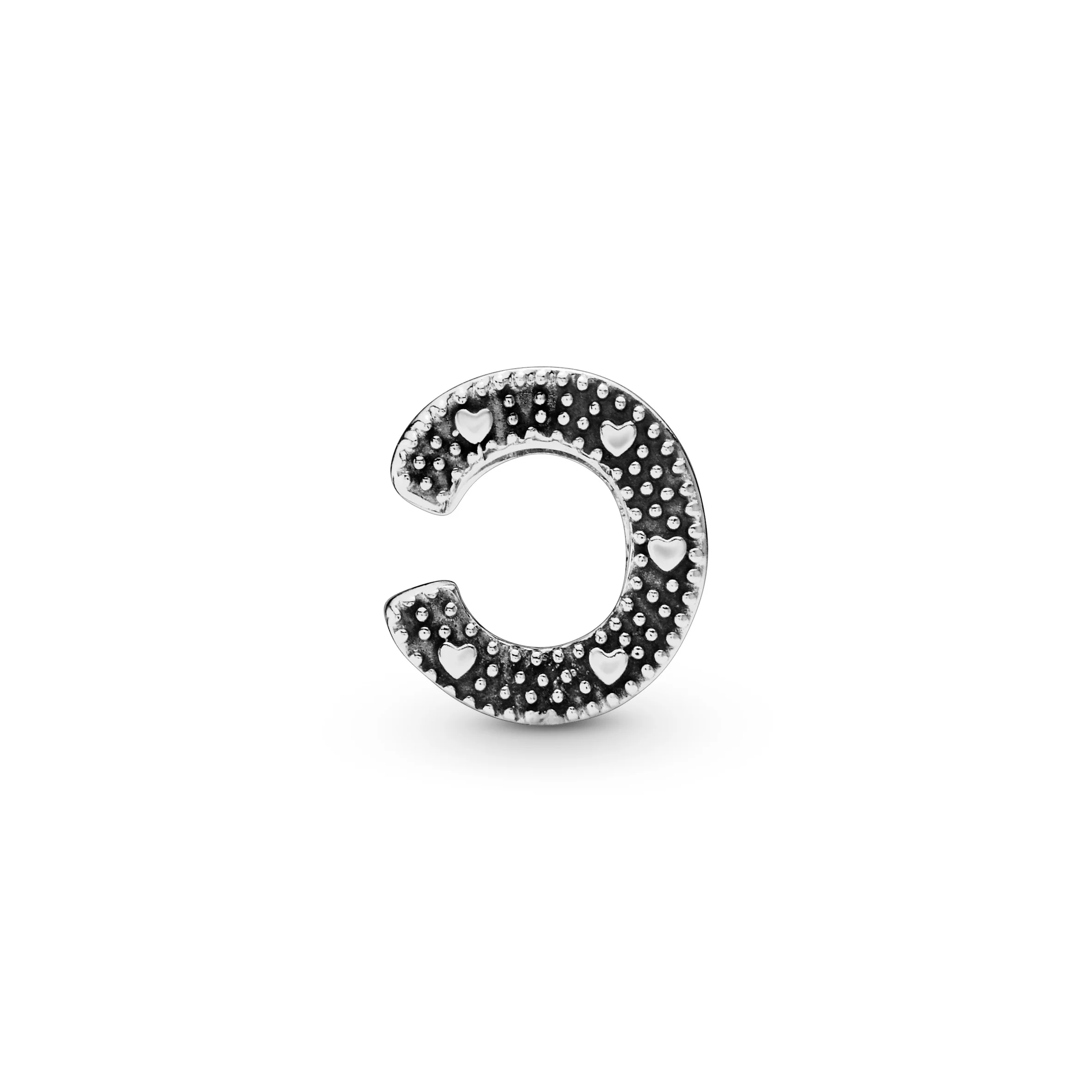 Letter C Silver Charm - Image 3