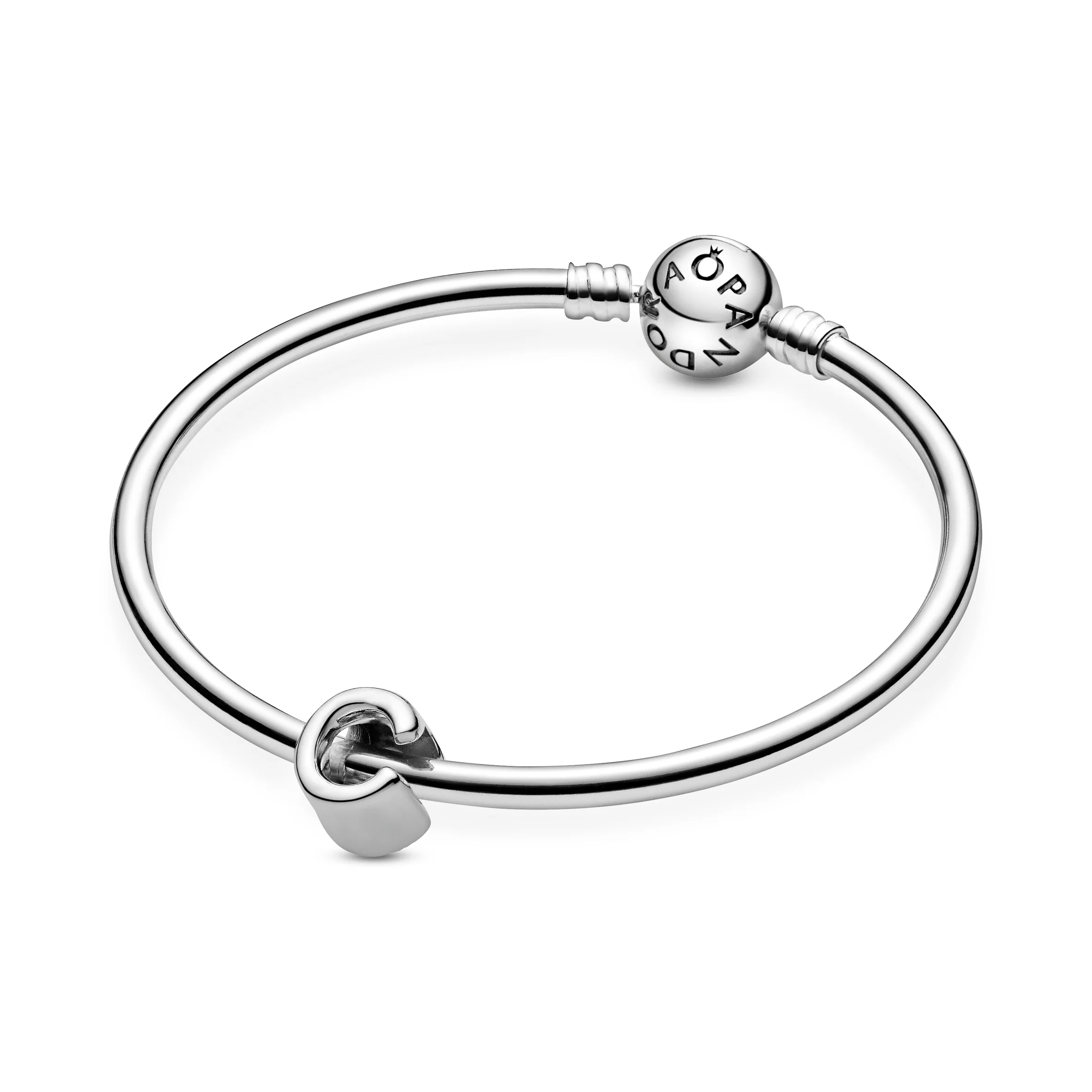 Letter C Silver Charm - Image 4