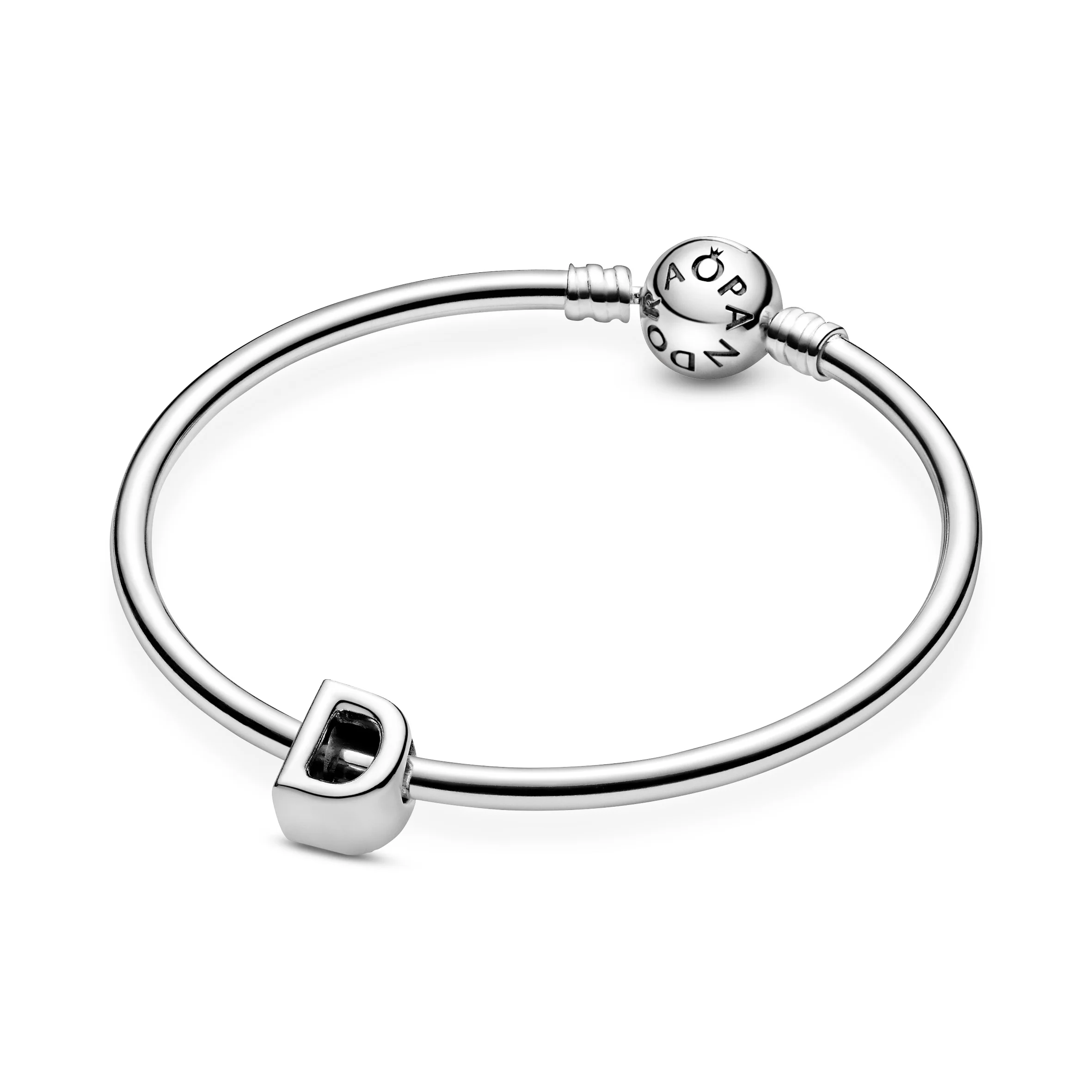 Letter D Silver Charm - Image 6