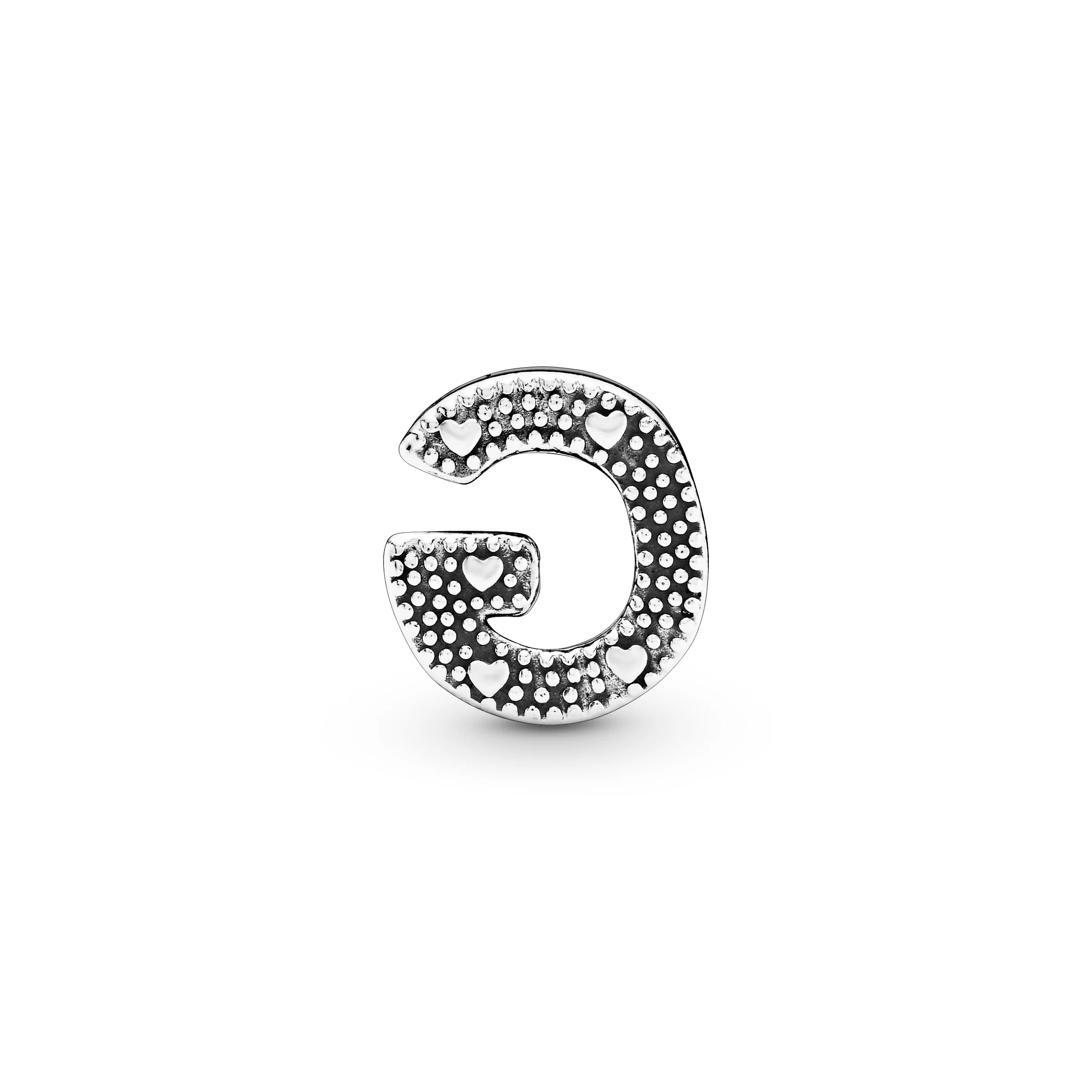 Letter G Silver Charm - Image 3