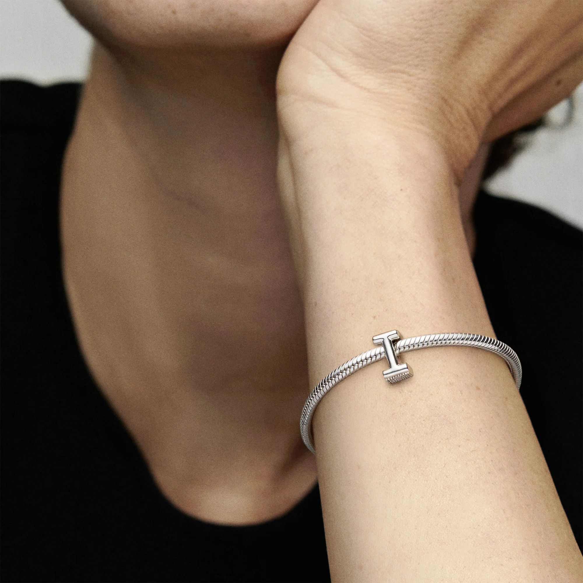 Letter I Silver Charm - Image 2