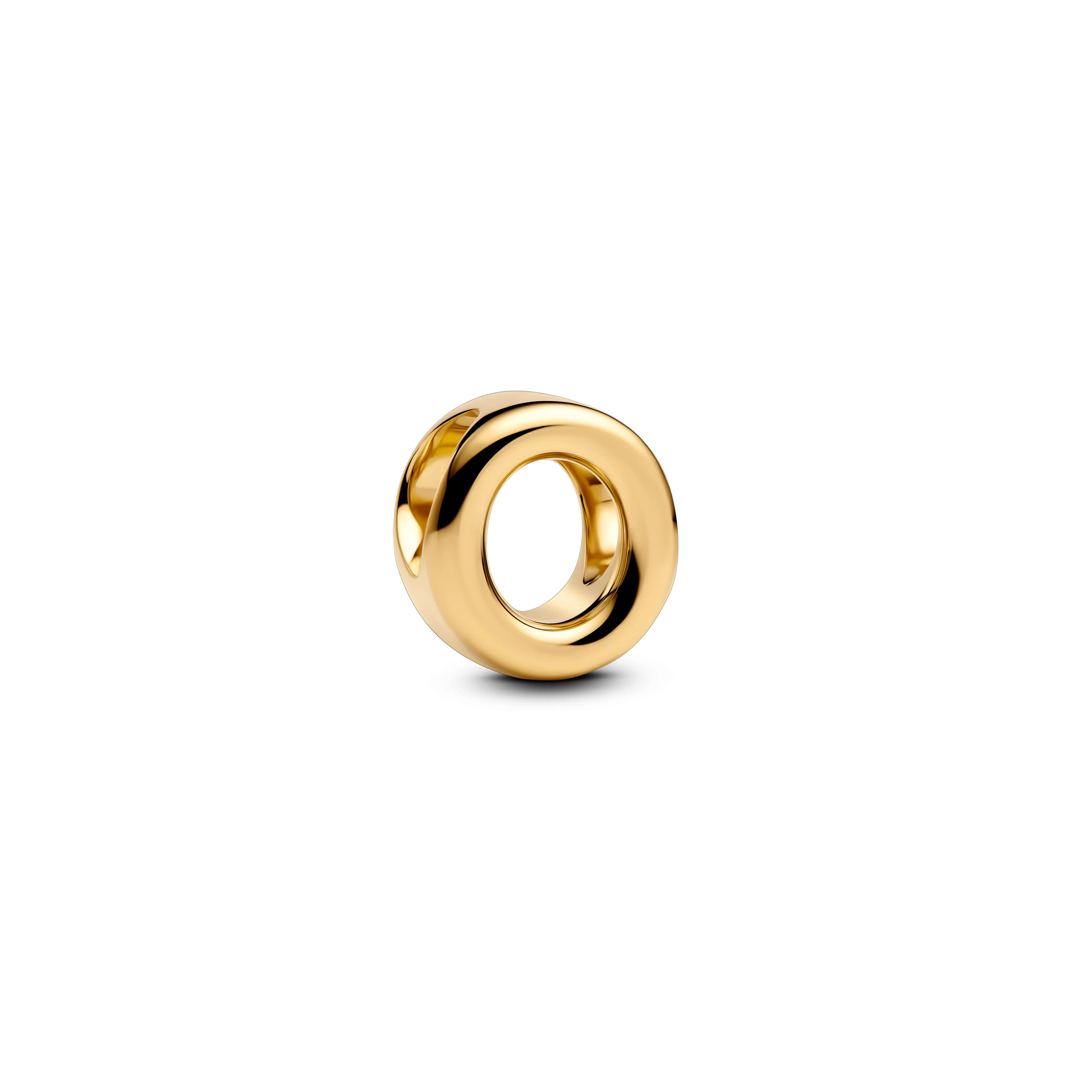 Letter O 14K Gold-Plated Charm - Image 5