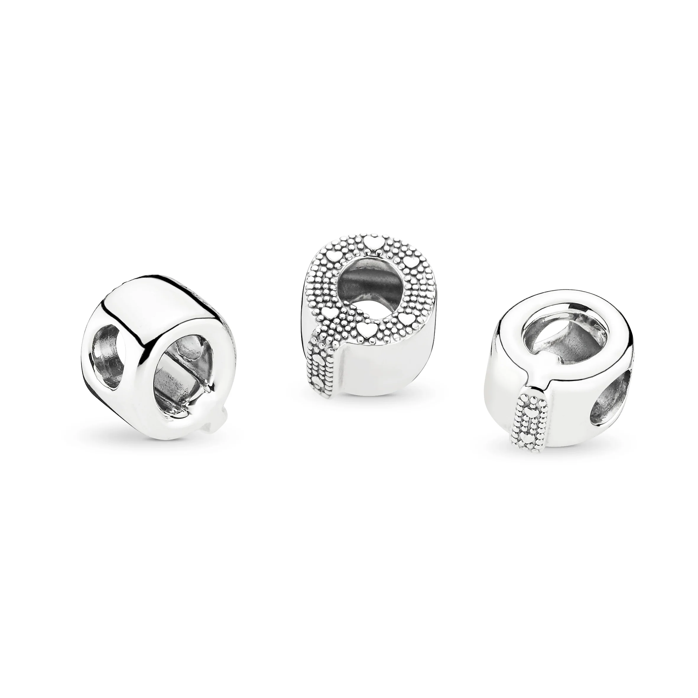 Letter Q Silver Charm - Image 4