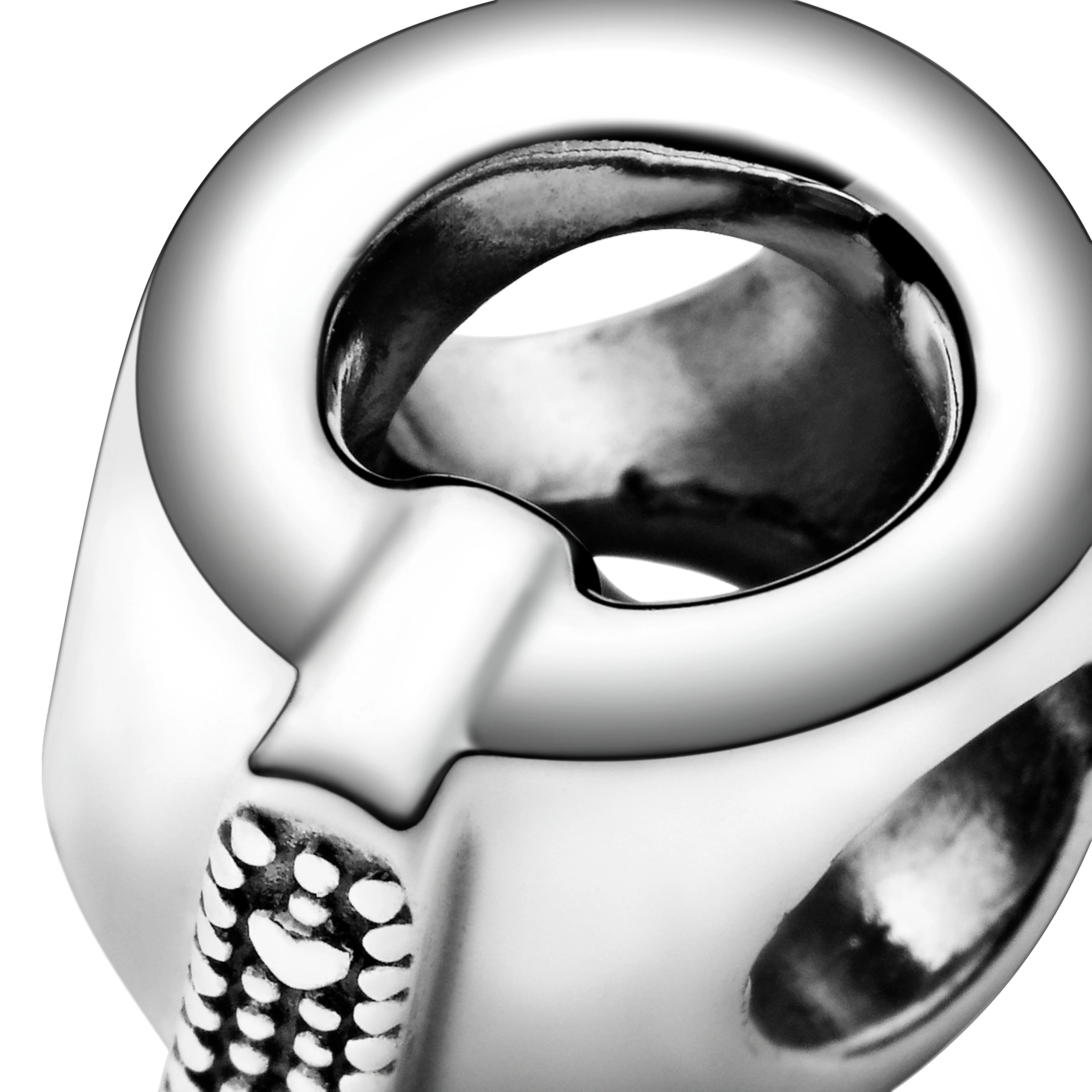 Letter Q Silver Charm - Image 6