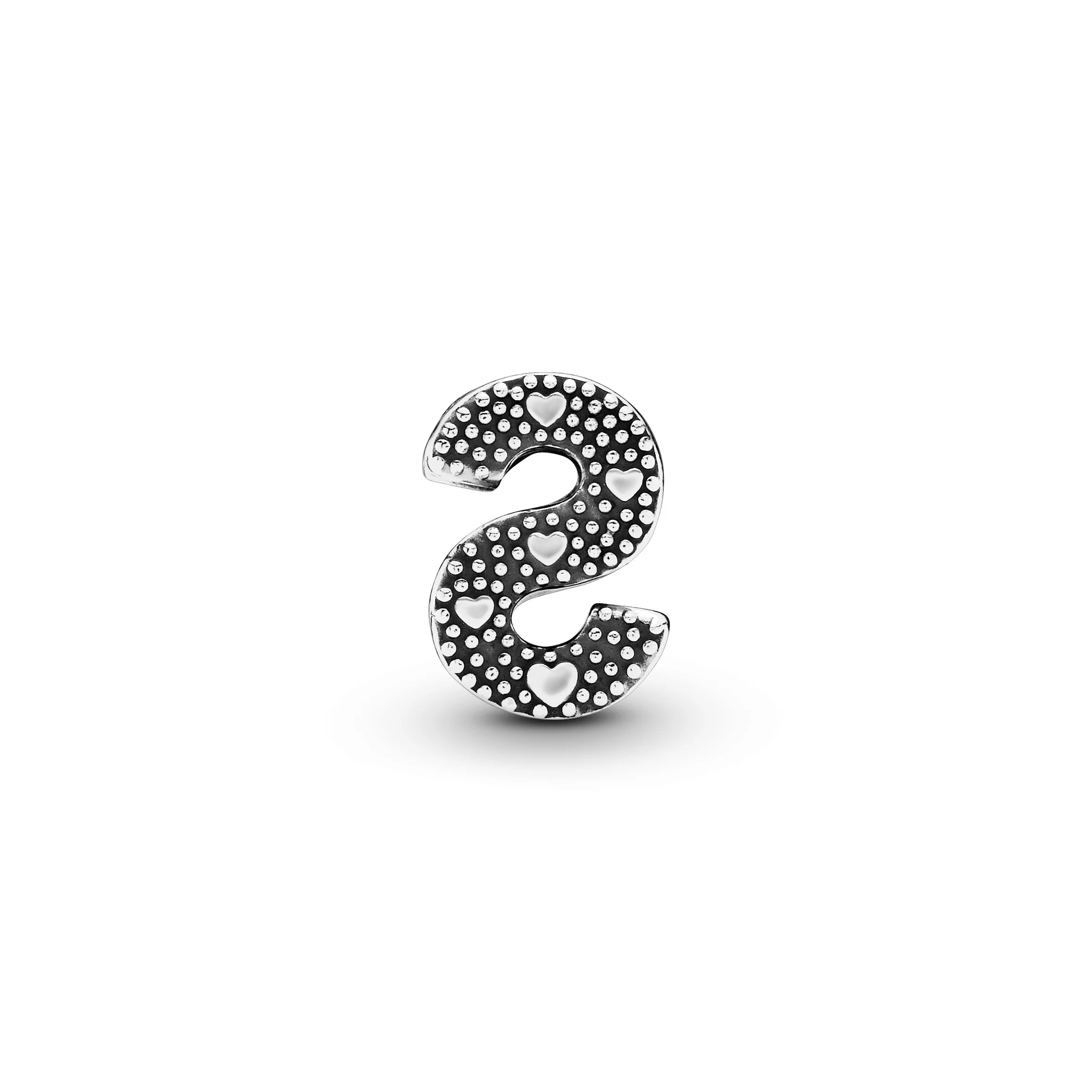 Letter S Silver Charm - Image 3