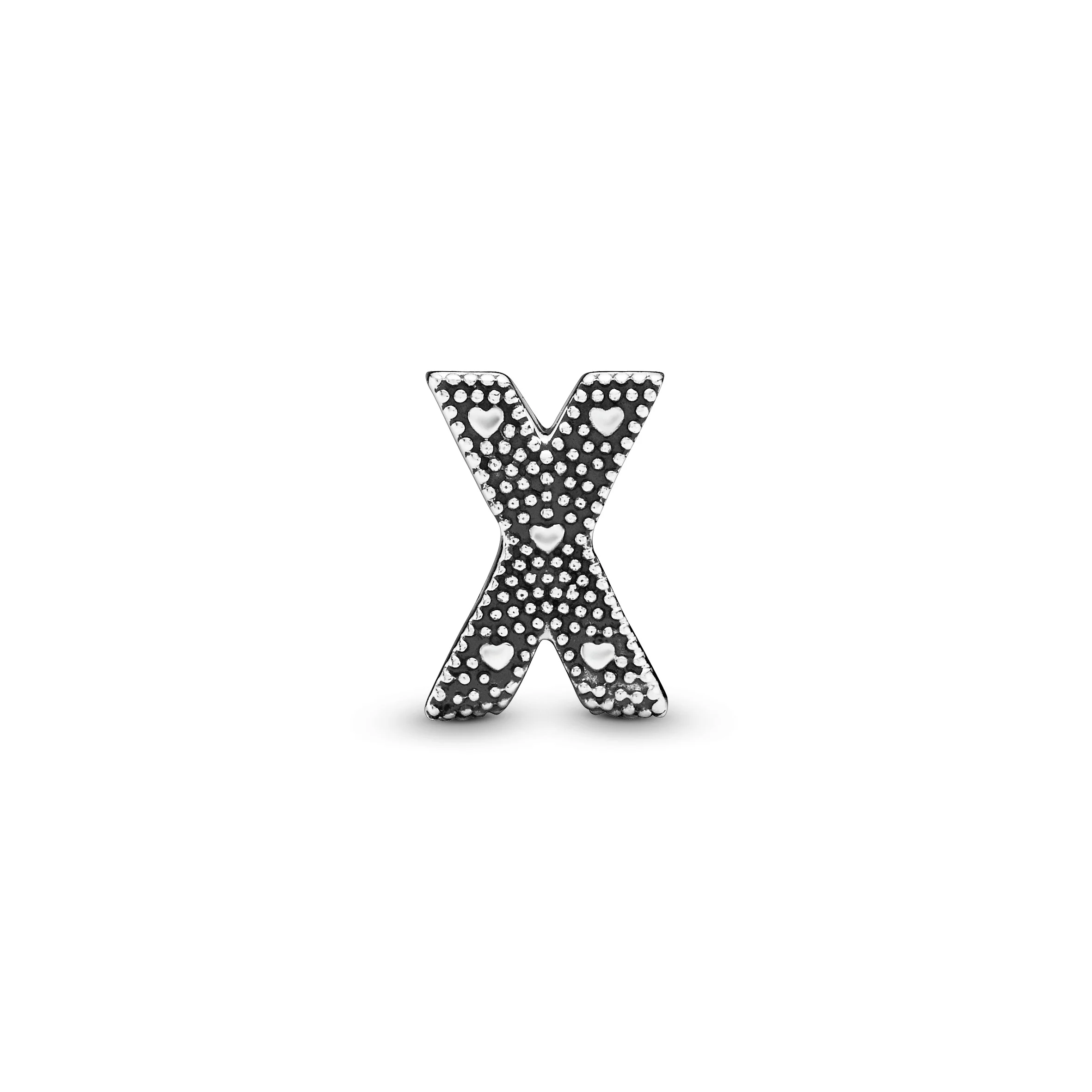 Letter X Silver Charm - Image 3
