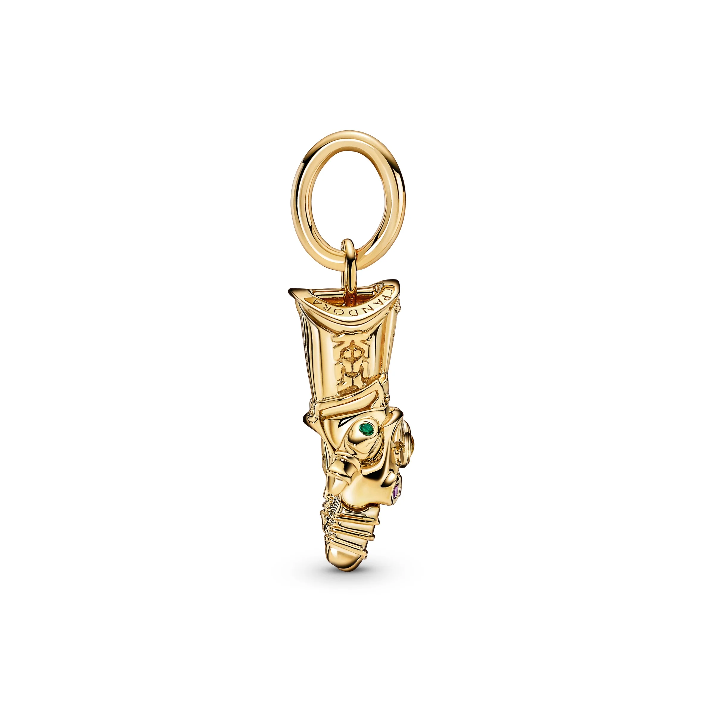 Marvel Infinity Gauntlet 14K Gold-Plated Dangle With Royal Green, Royal Blue, Salsa Red, Royal Purple, Blazing Yellow And Honey Coloured Cry - Image 6