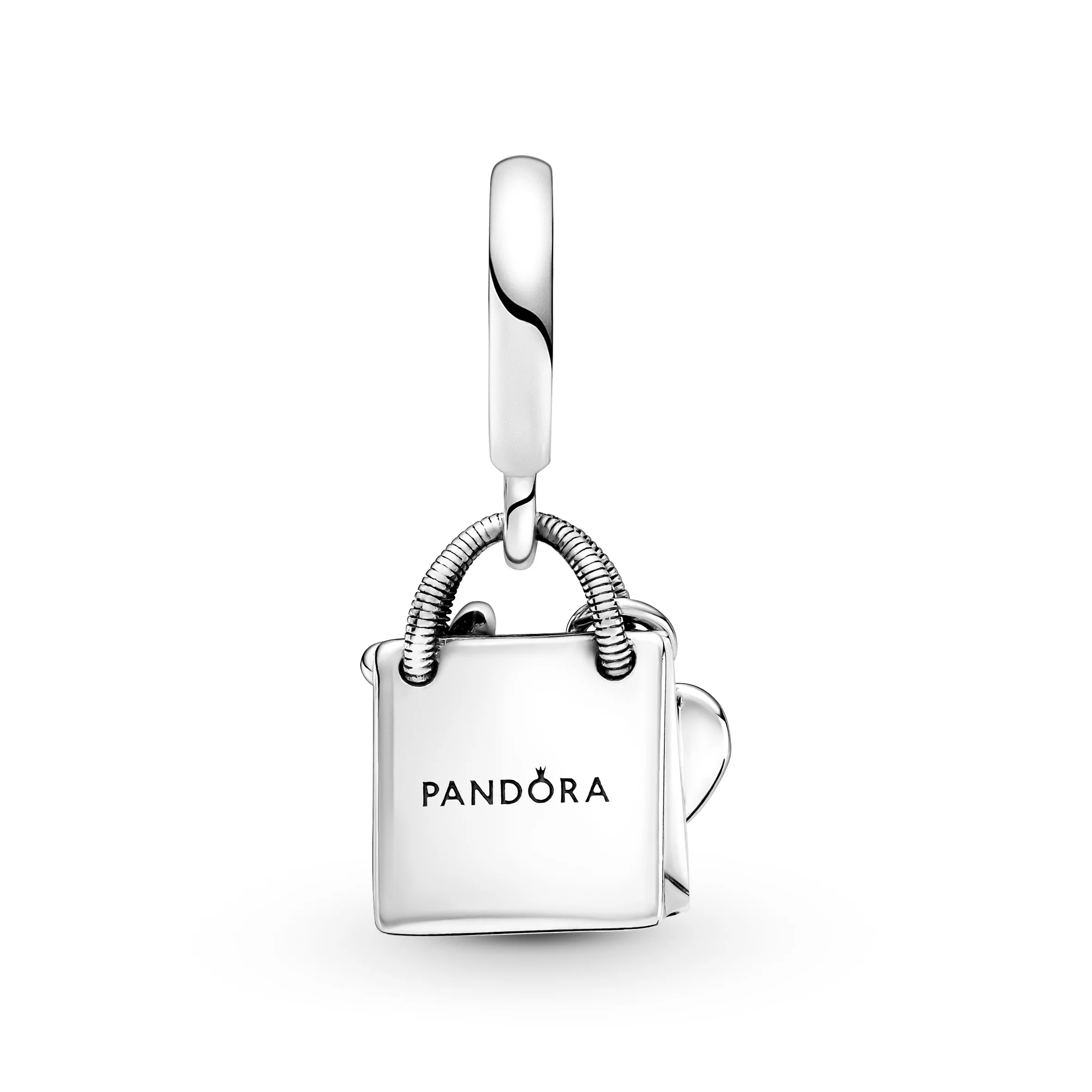 Pandora Shopping Bag Sterling Silver Dangle - Image 4
