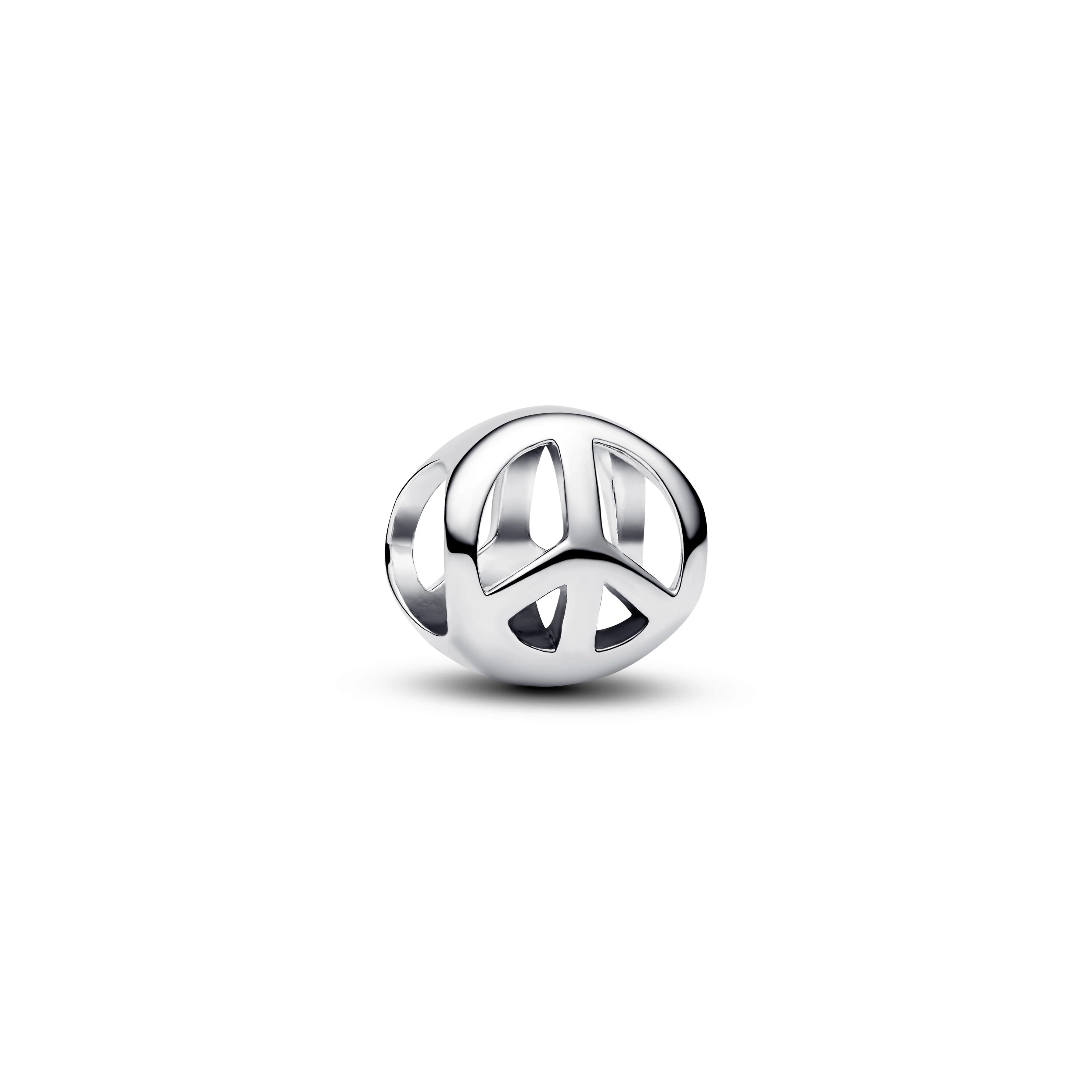 Peace Symbol Sterling Silver Mini Charm - Image 5