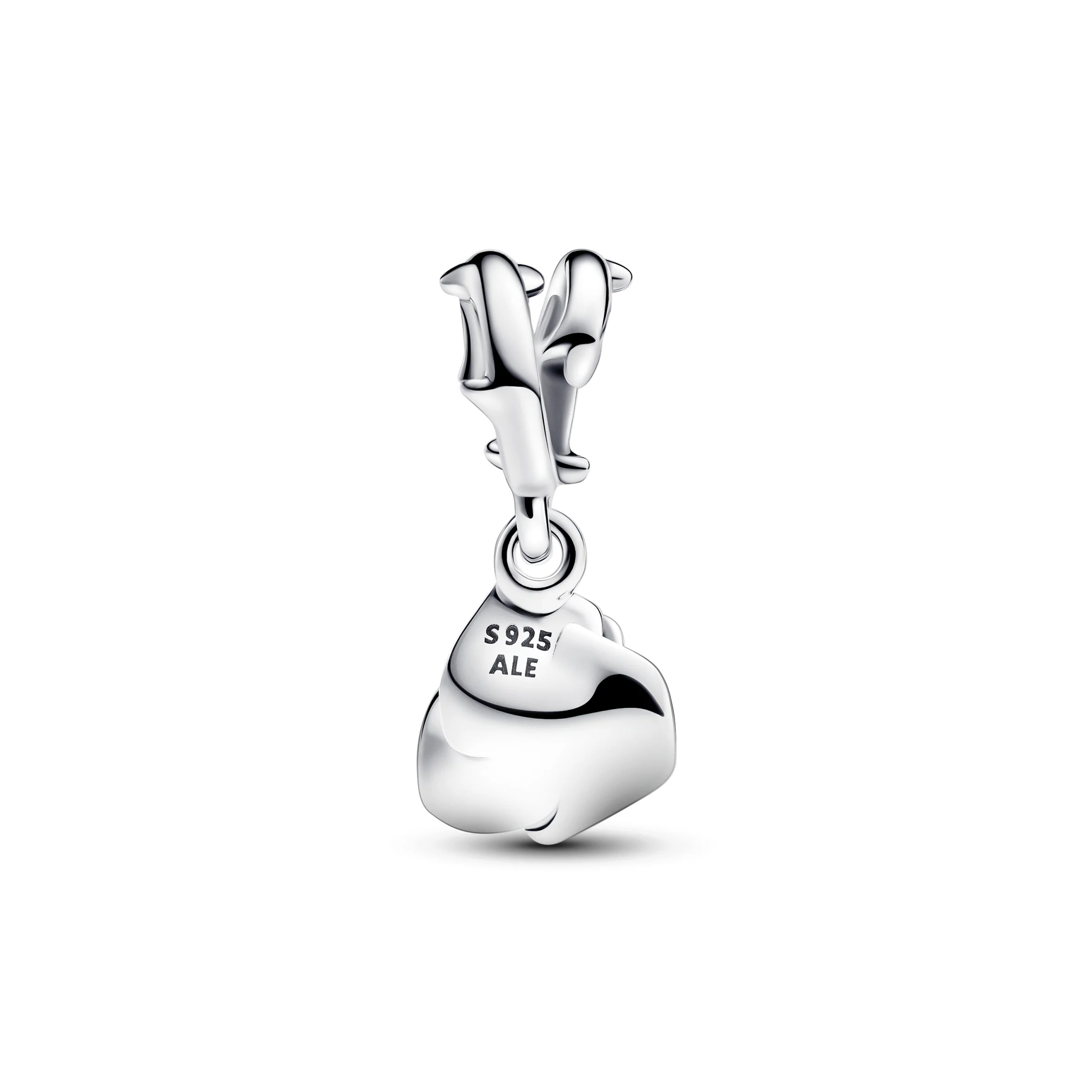 Rose Sterling Silver Dangle - Image 3