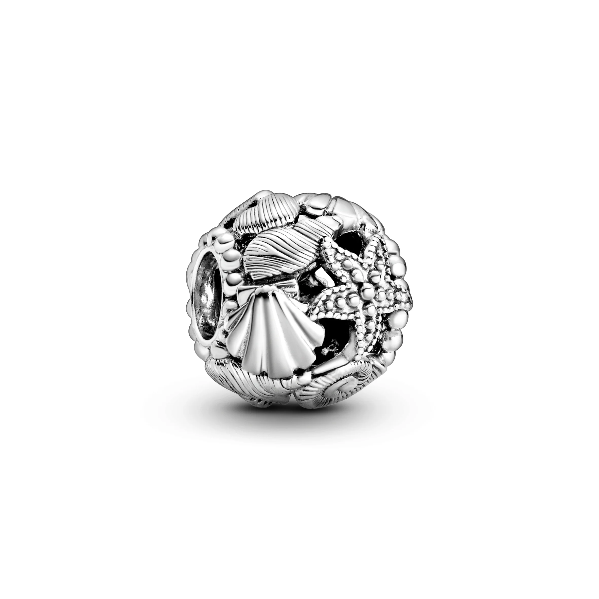 Shell And Starfish Sterling Silver Charm - Image 4