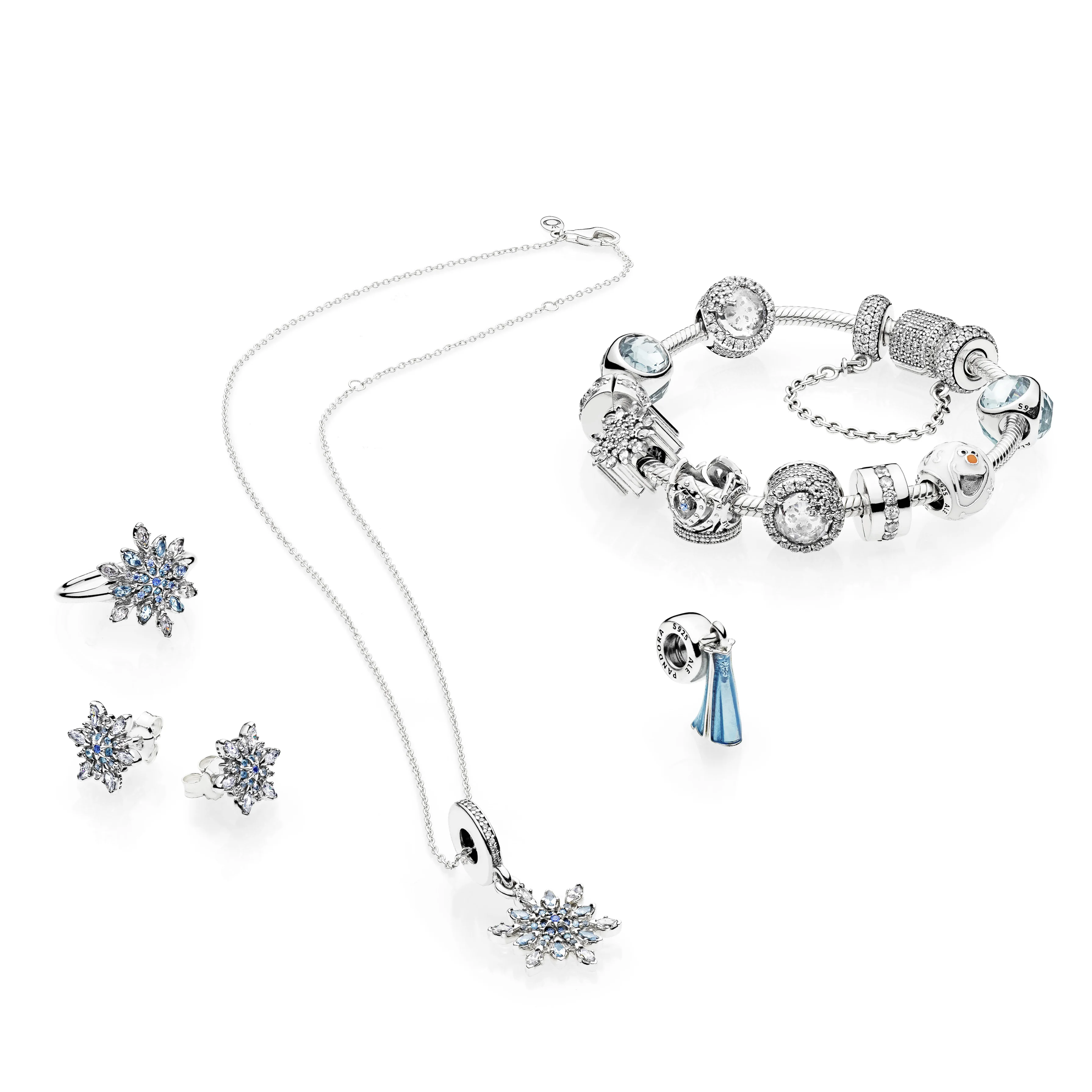 Silver Safety Chain With Clear Cubic Zirconia - Image 4