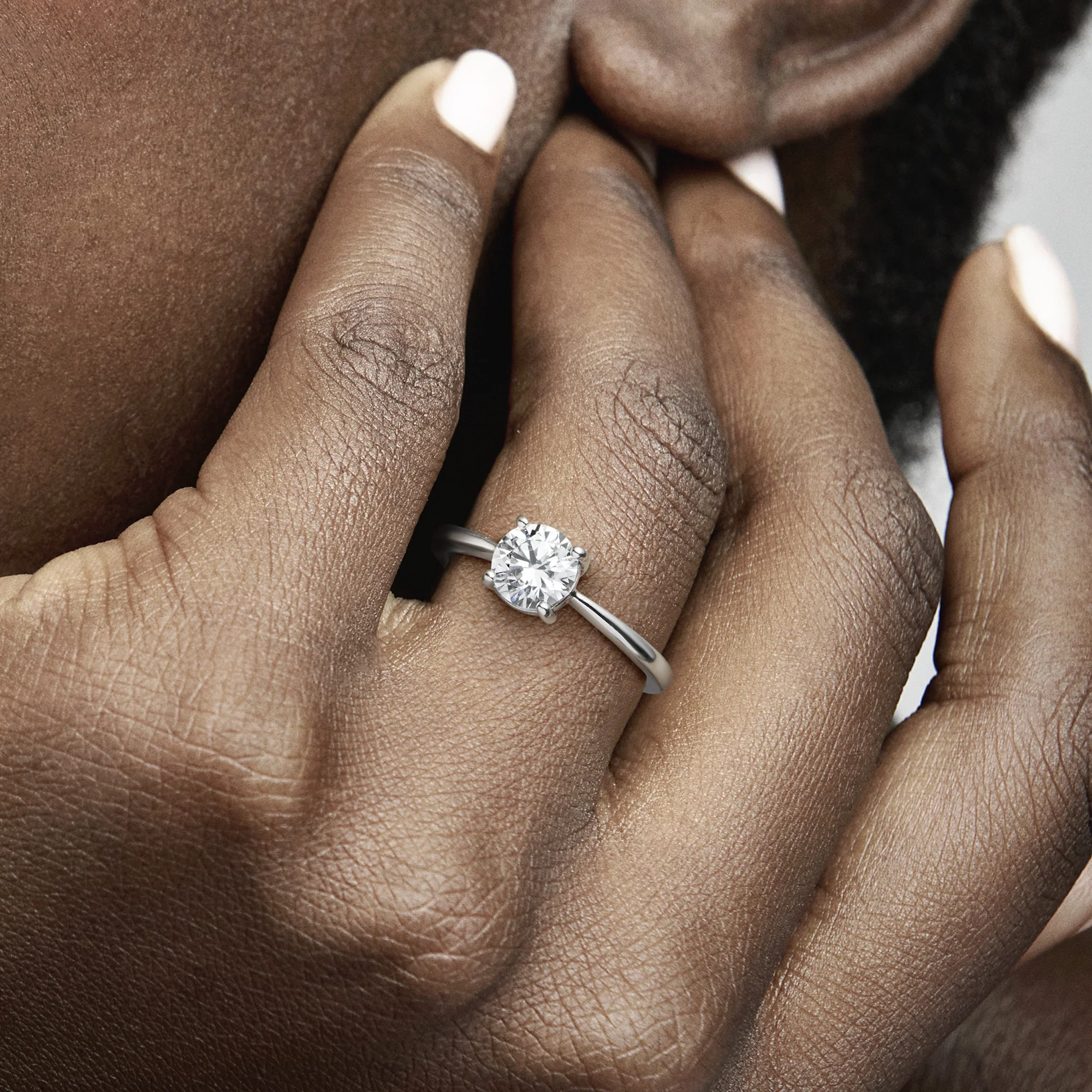 Sterling Silver Ring With Clear Cubic Zirconia - Image 2