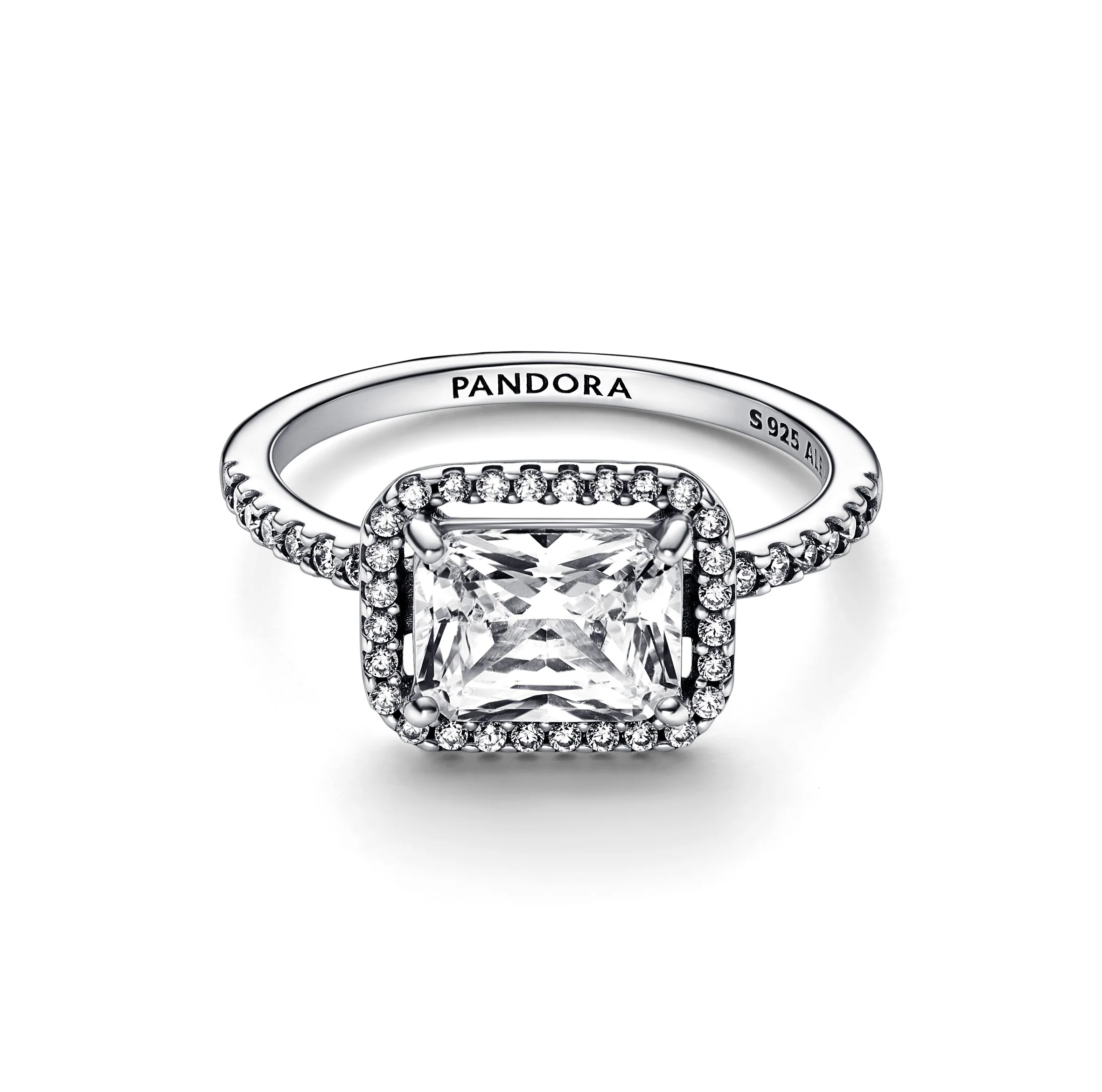 Sterling Silver Ring With Clear Cubic Zirconia - Image 4