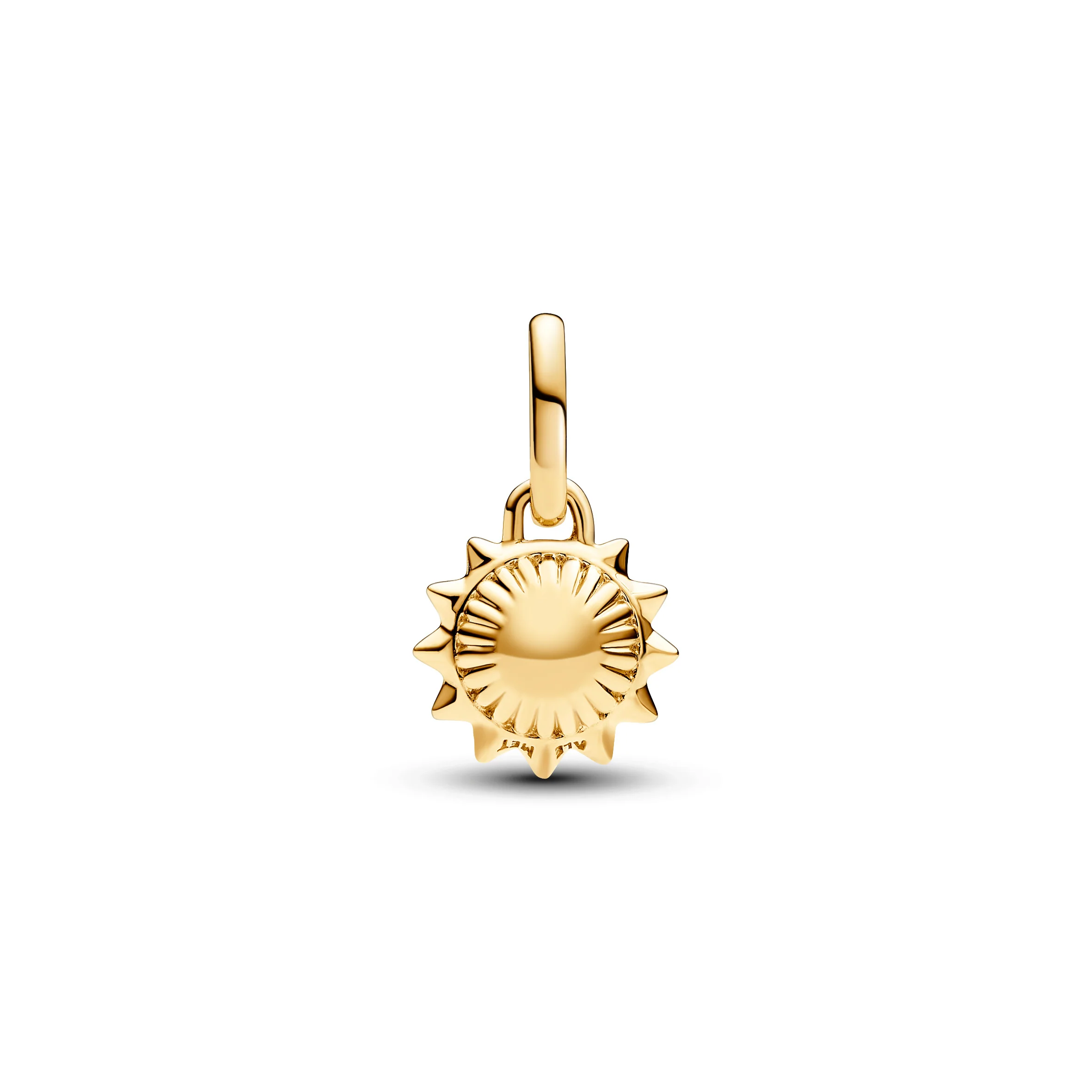 Sun 14K Gold-Plated Mini Dangle With Treated White Freshwater Cultured Pearl - Image 4