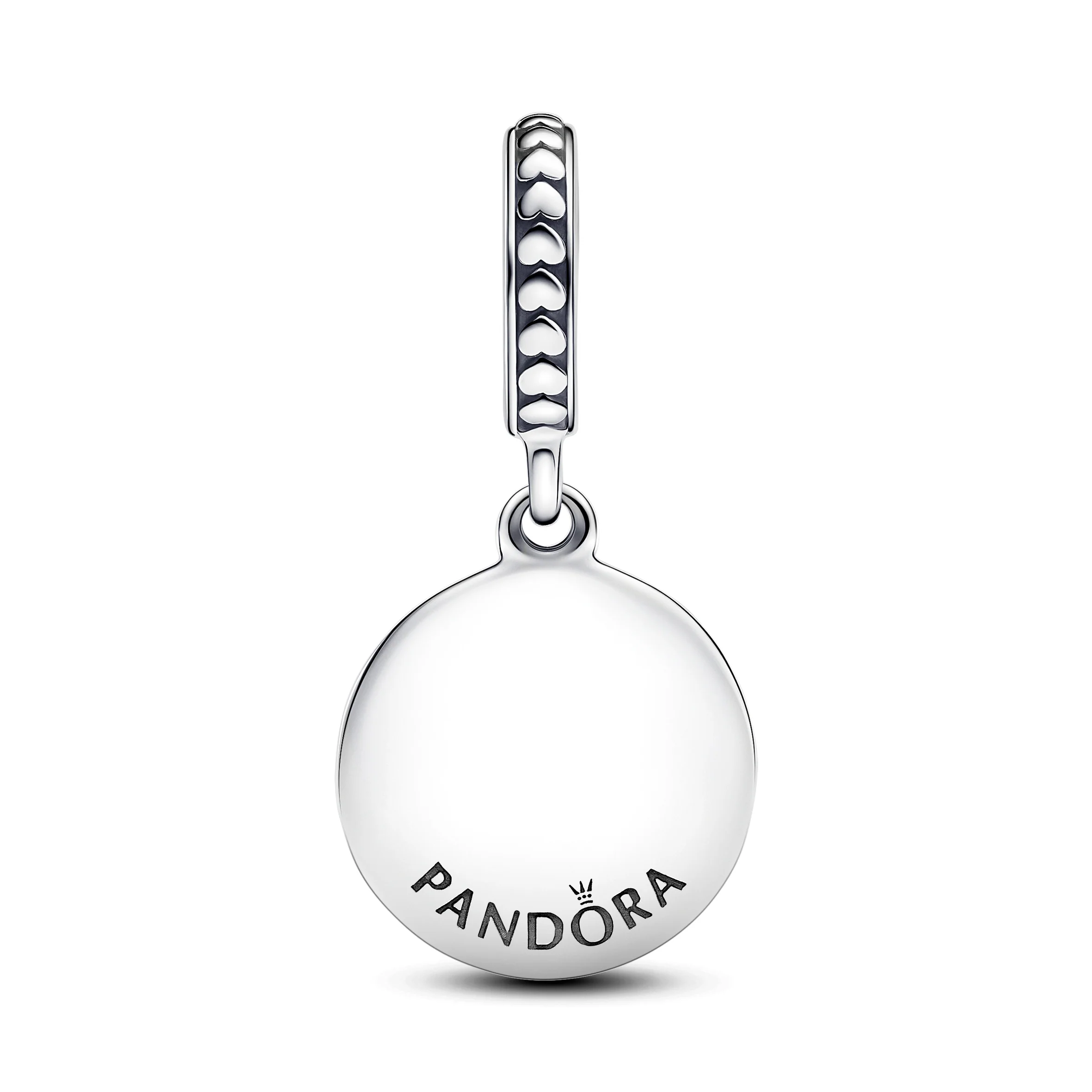 Tag Silver Dangle With Black Enamel - Image 4