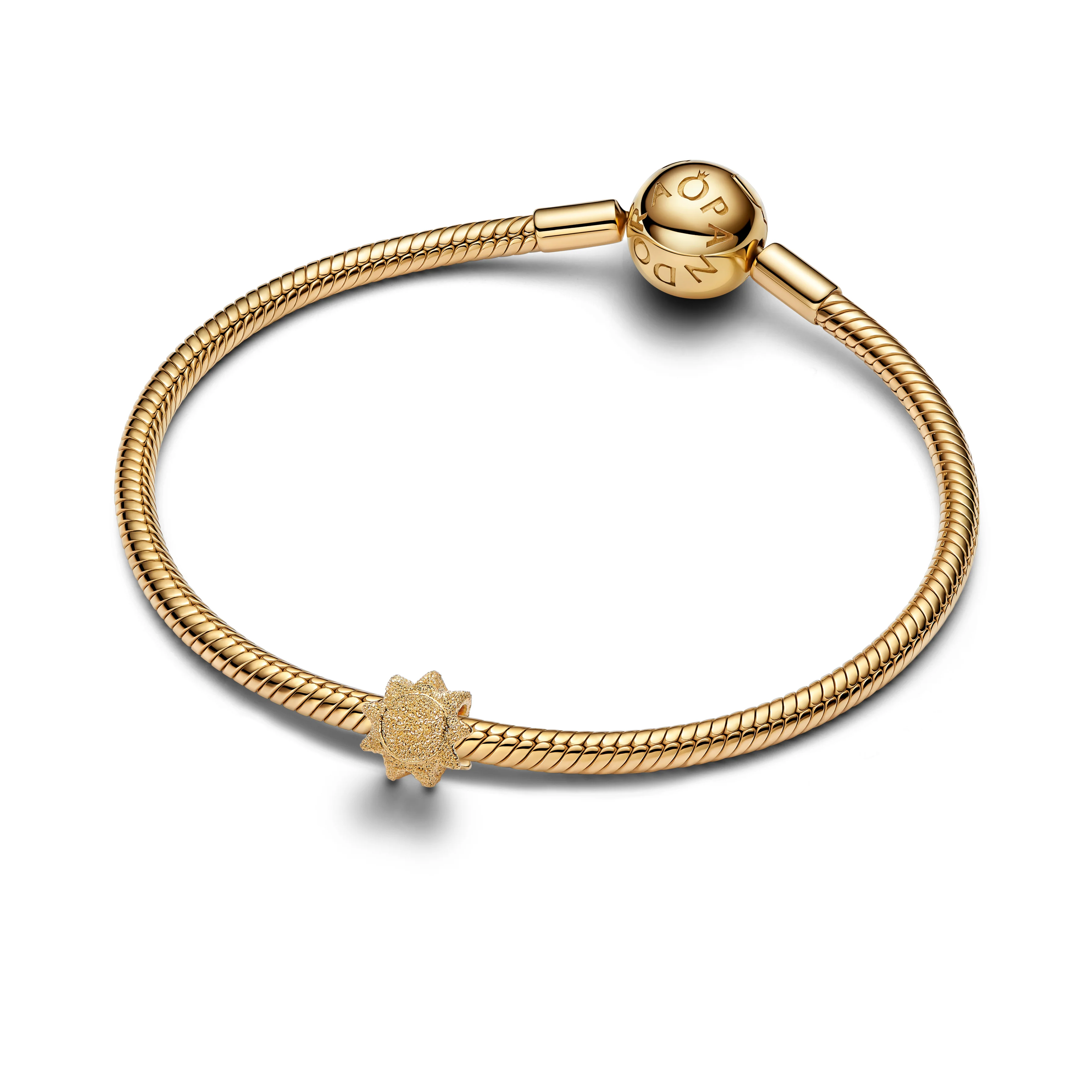 Textured Sun 14K Gold-Plated Mini Charm - Image 6