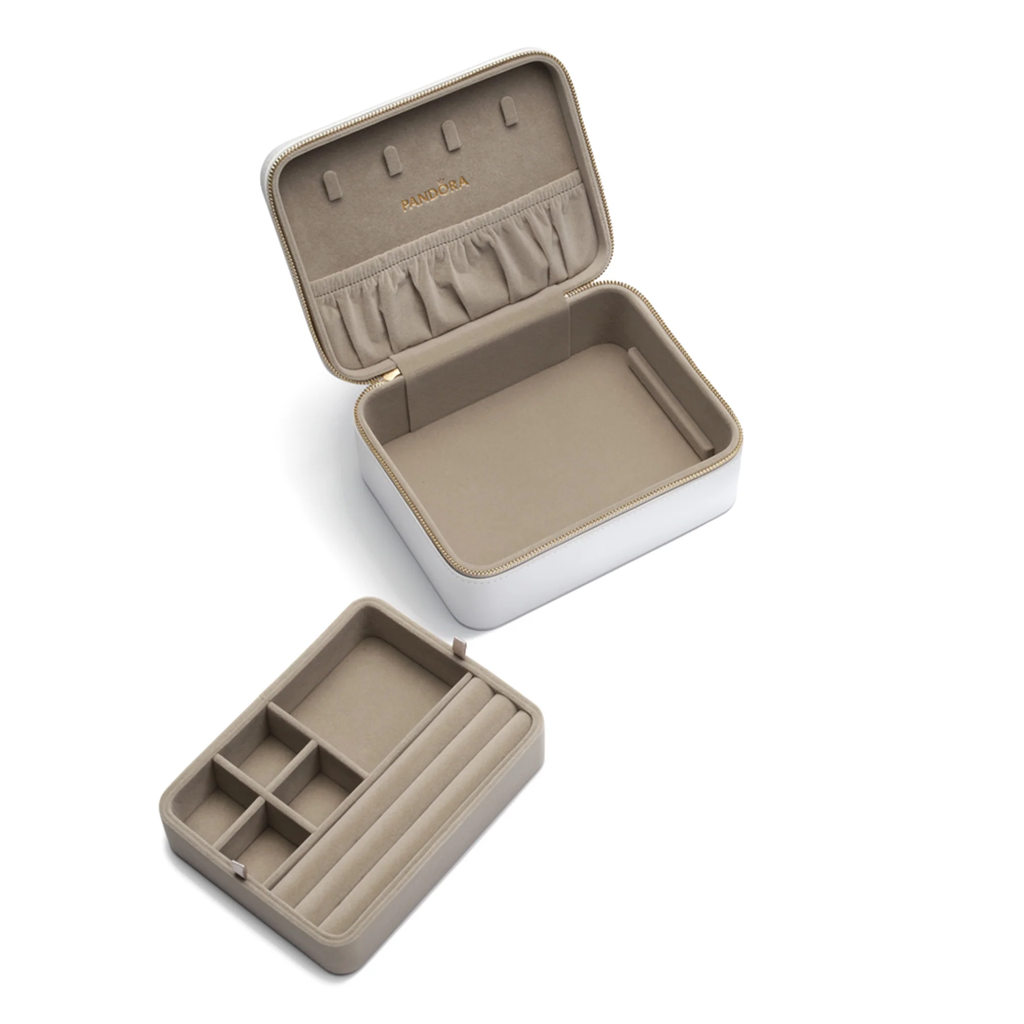 White Medium Jewellery Box - Image 3